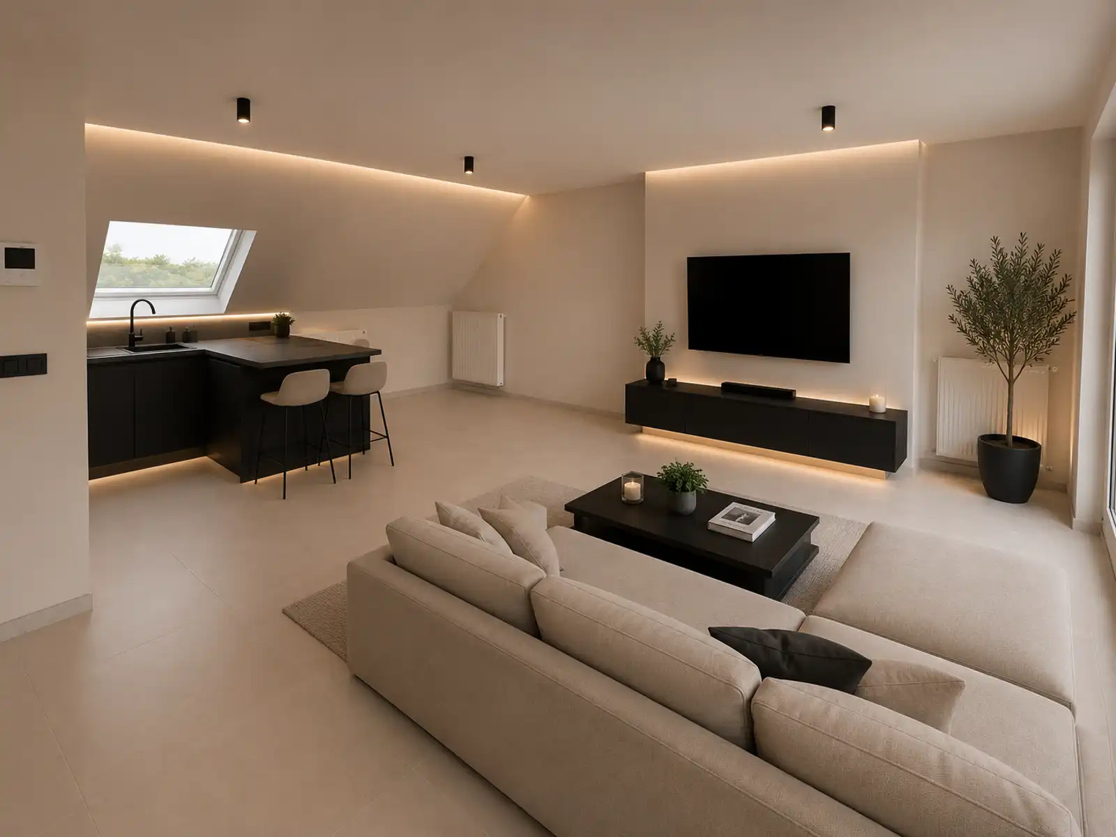 Nieuwbouw Penthouse met 2 slaapkamers, 2 badkamers en terras van 34m²! foto 3