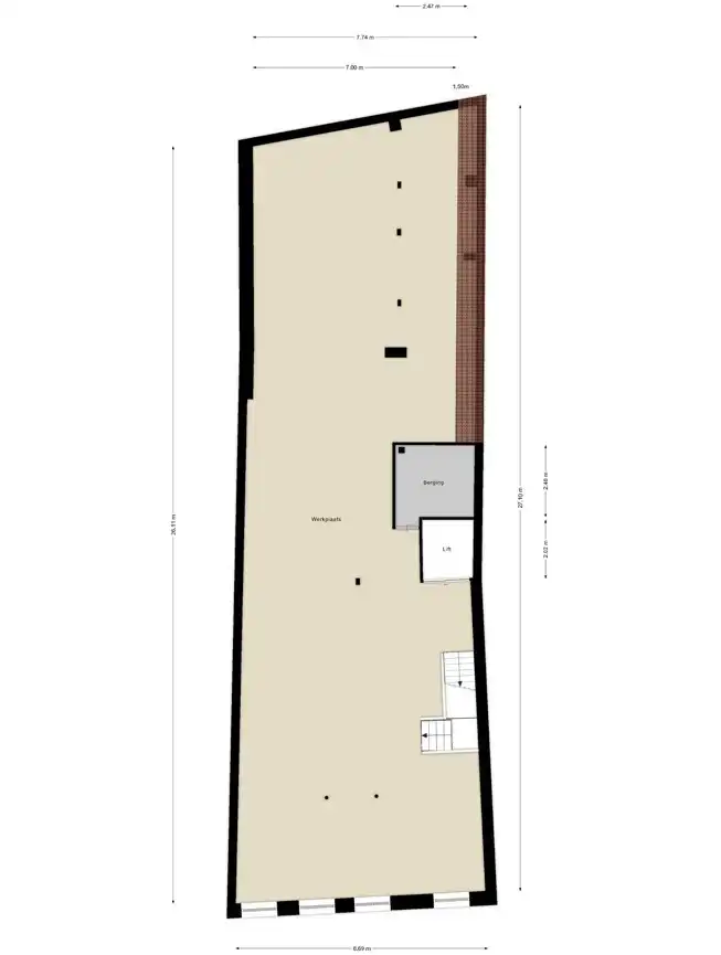 751 m² op A-locatie in Aalst – showroom, kantoor, retail of POTENTIEEL woonproject foto 25