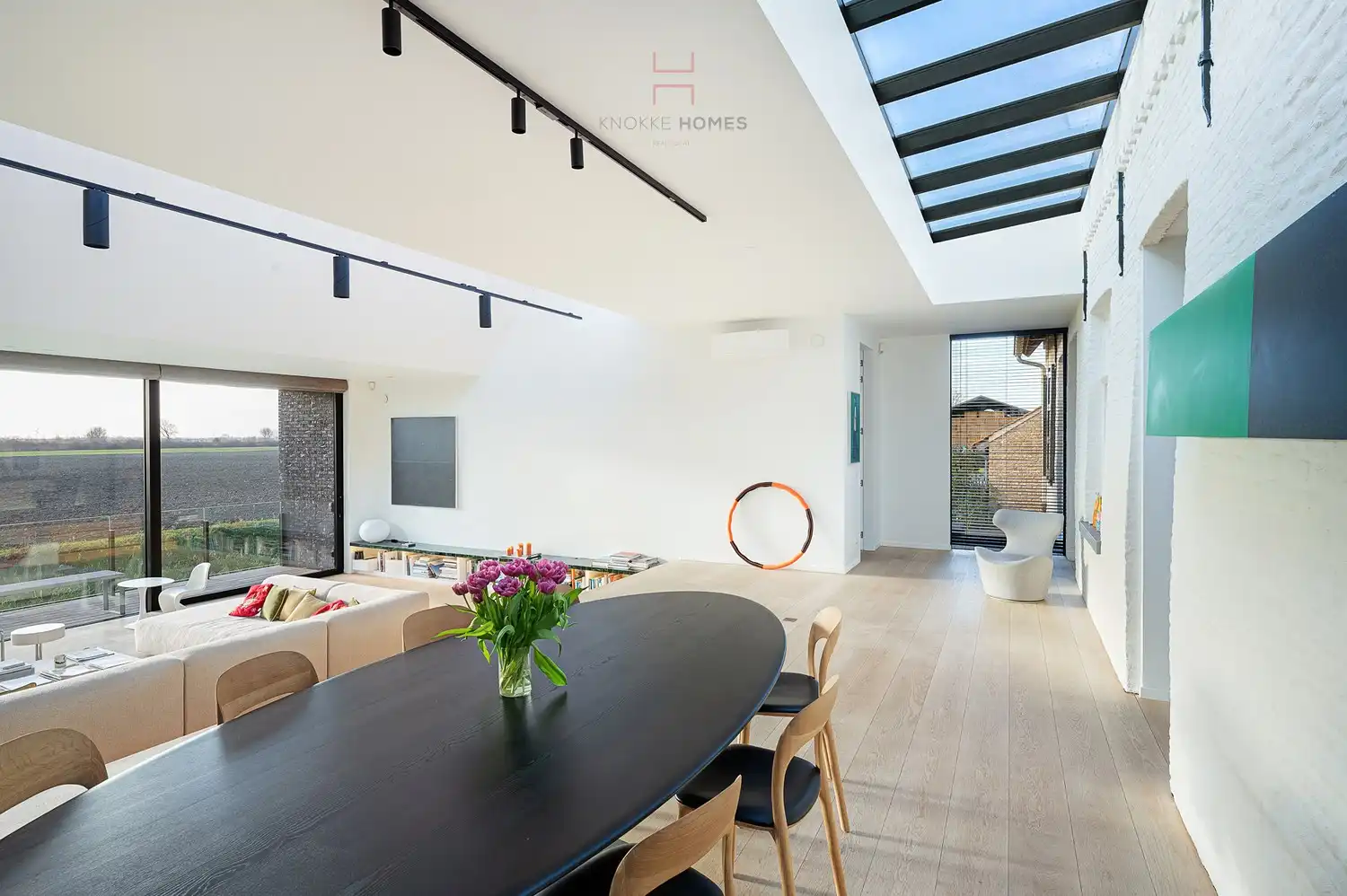 Exclusieve high-end hoeve-villa met panoramische polderzichten nabij de Oosthoek-Zoute. foto 7