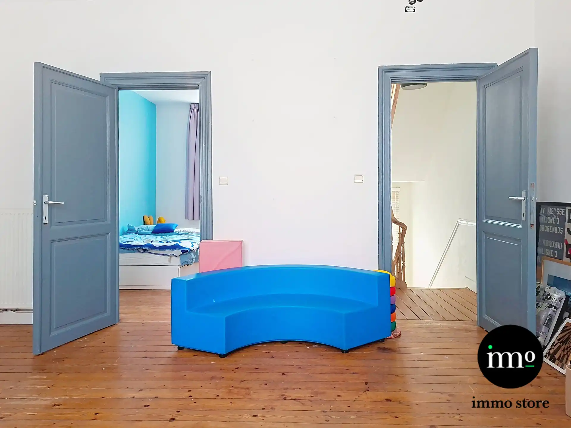 Instapklare Brusselse woning met bureau of appartement foto 9