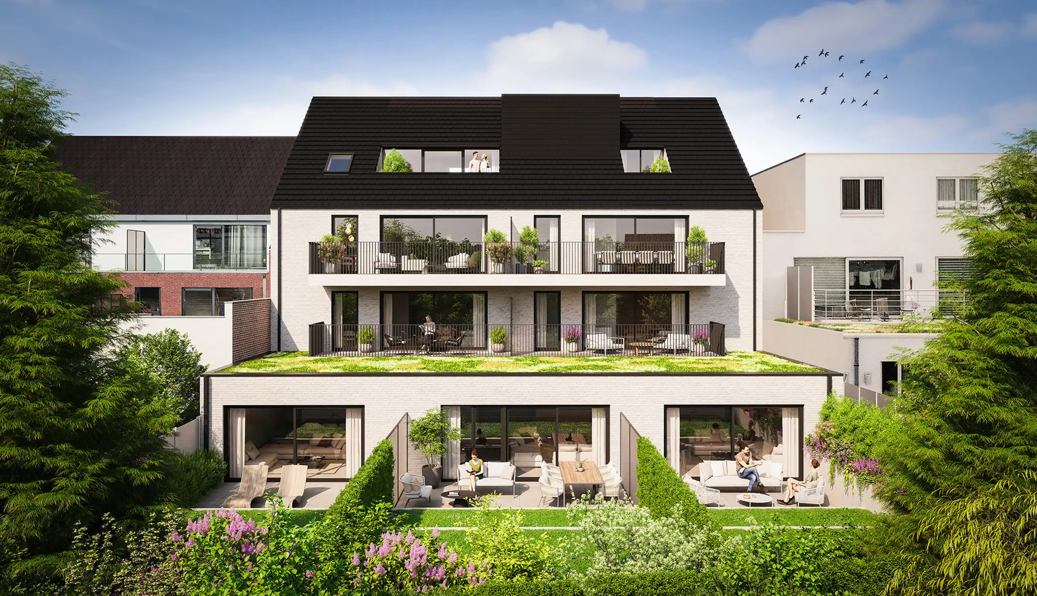 Duurzaam (BEN - E20) nieuwbouwproject in het hart van Meise foto {{pictureIndex}}