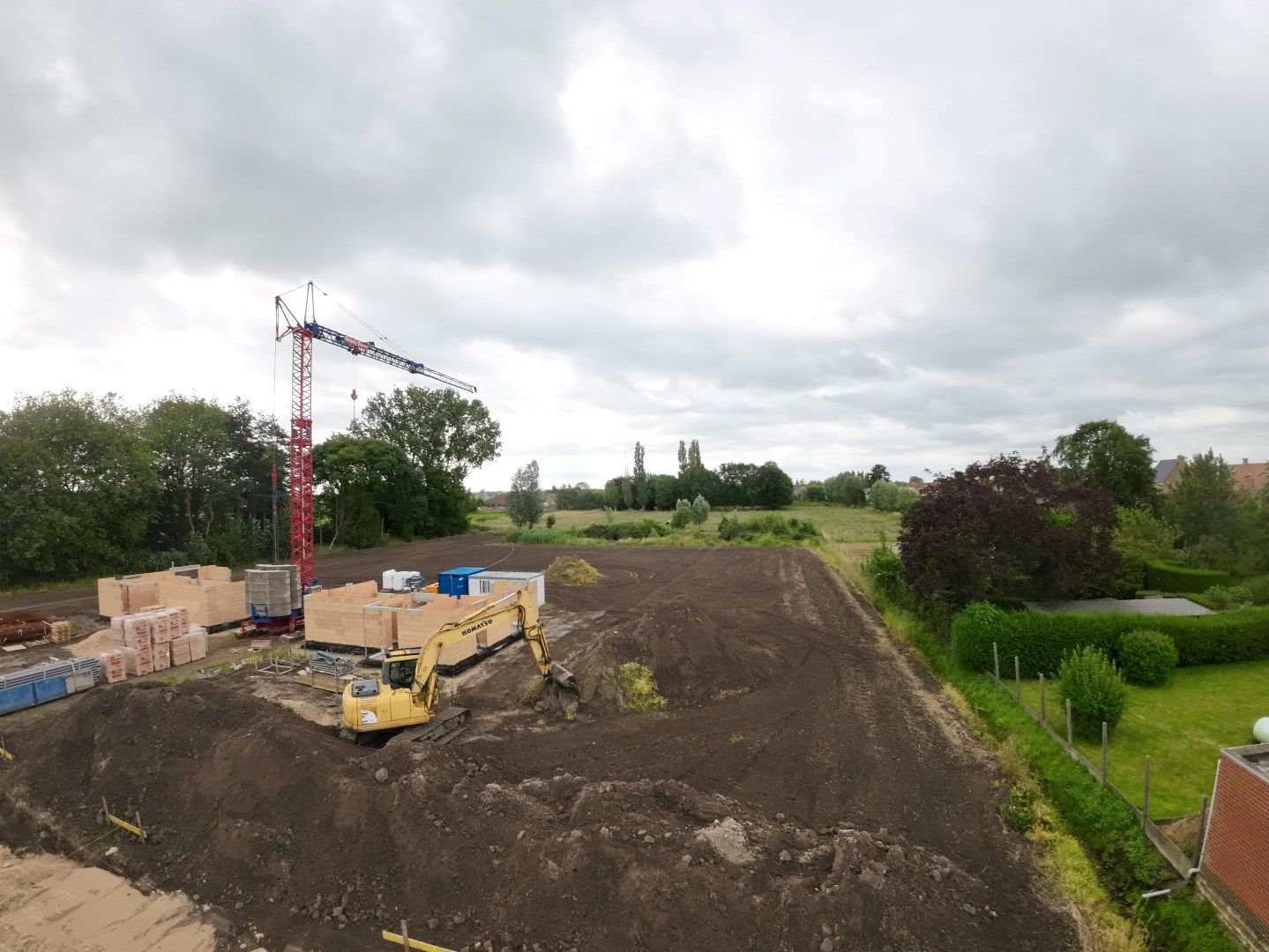 Rustig gelegen nieuwbouwwoning met 3 slaapkamers en prachtig zicht op de velden te Moere foto 17