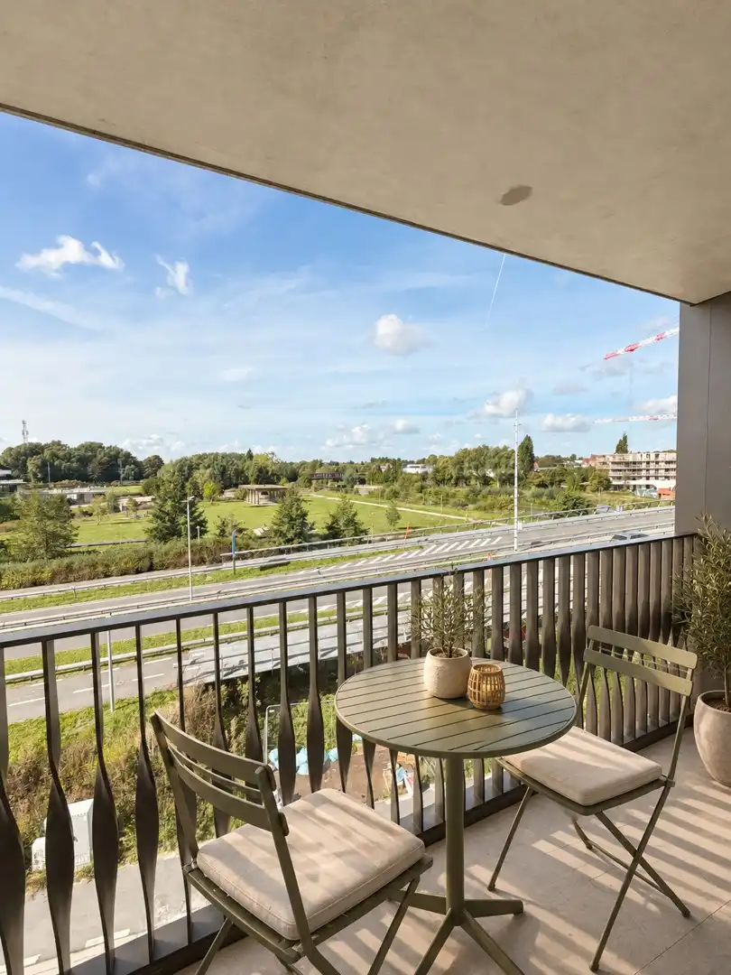 Nieuwbouwstudio met terrassen aan de Leie foto 3