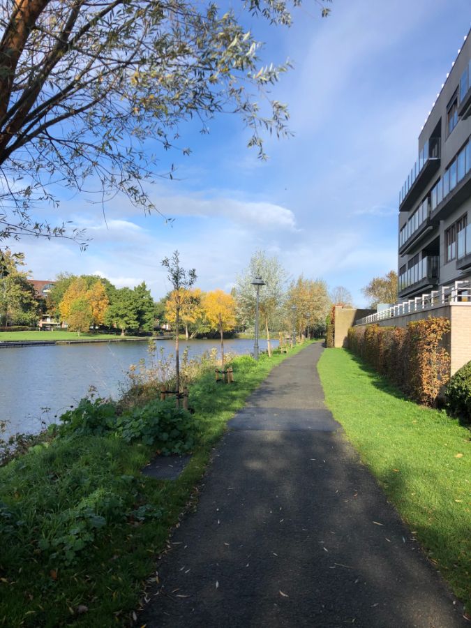 LUXE APPARTEMENT + zeer riant zongericht terras, dubbele garage & (wijn)kelder foto 4