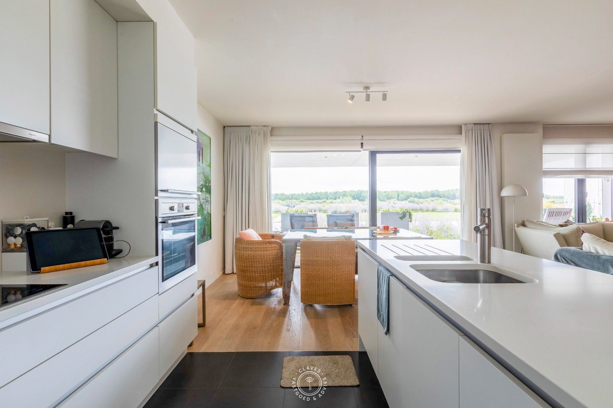 Scheldezicht vanop uw terras: uniek gelijkvloers appartement foto 6