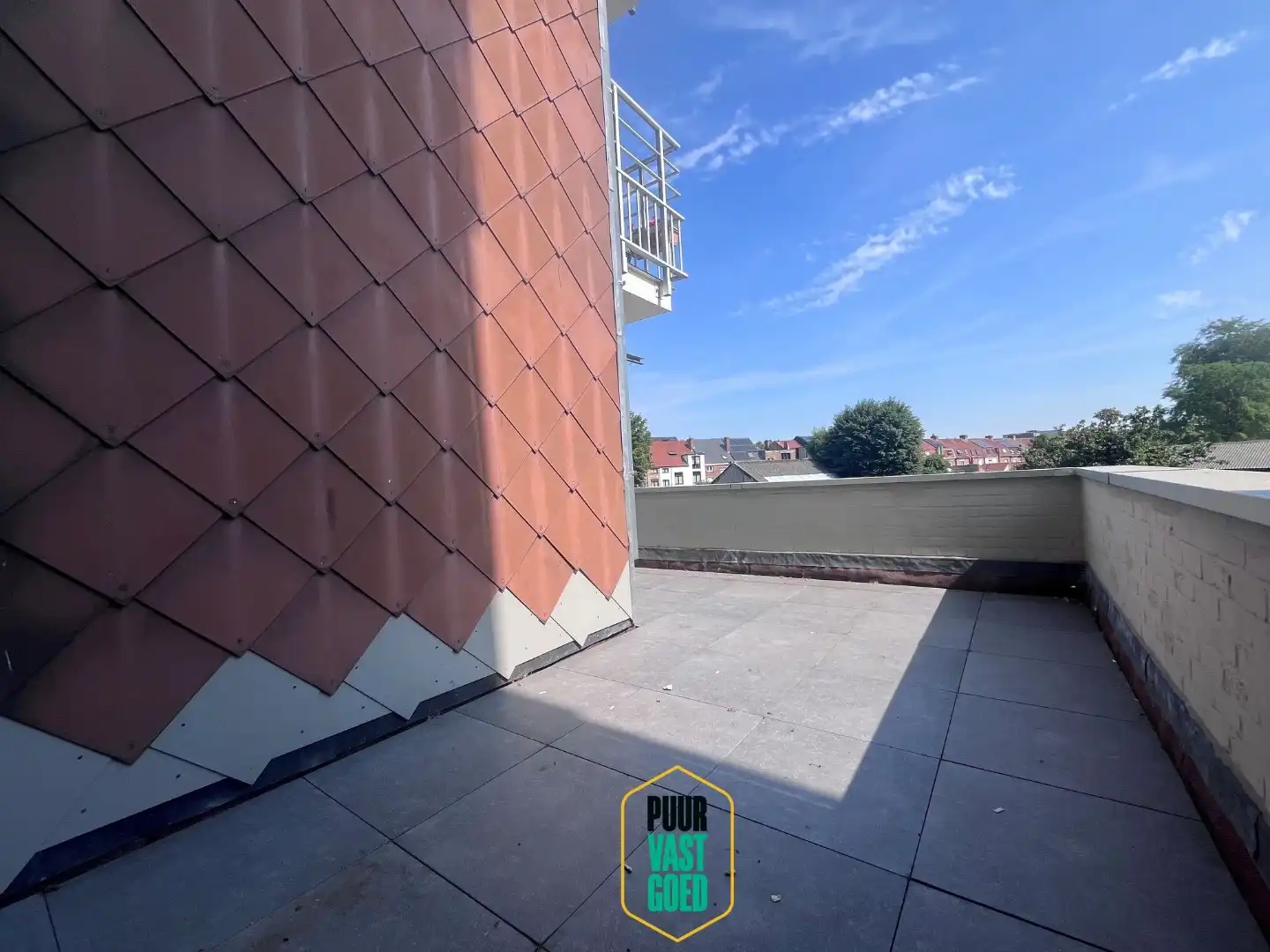 Ruim appartement met 2 slpk's en bureau met uitzonderlijk groot terras  foto 25