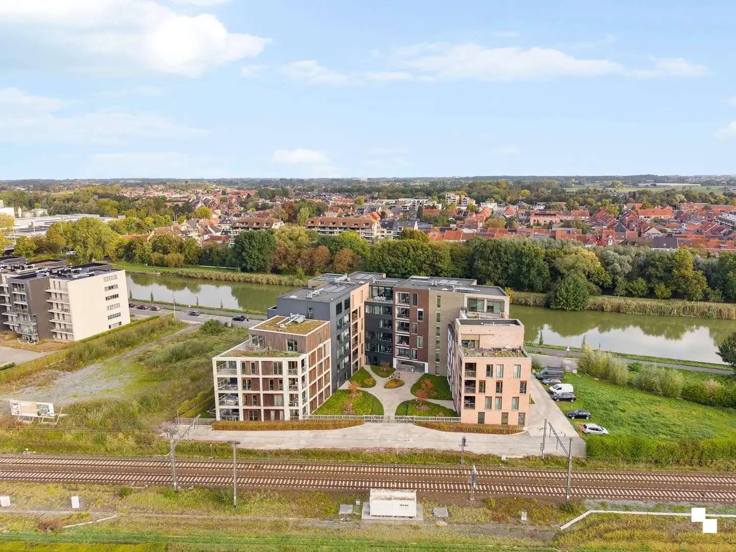 Laatste appartement in Residentie Dacart – exclusief wonen aan het kanaal Roeselare - Leie foto 27