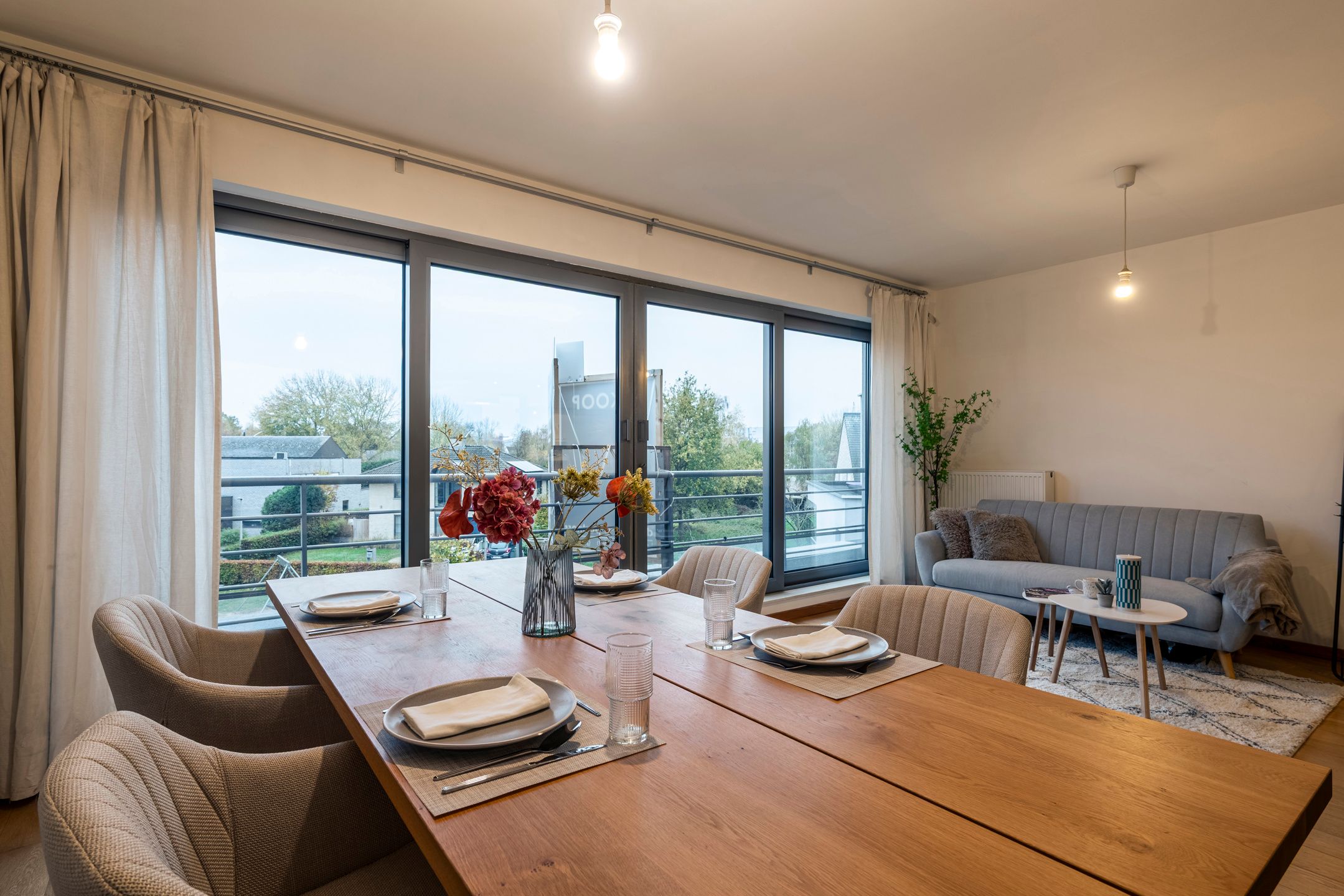 Energiezuinig appartement met 2 slpks, terras én garagebox  foto {{pictureIndex}}