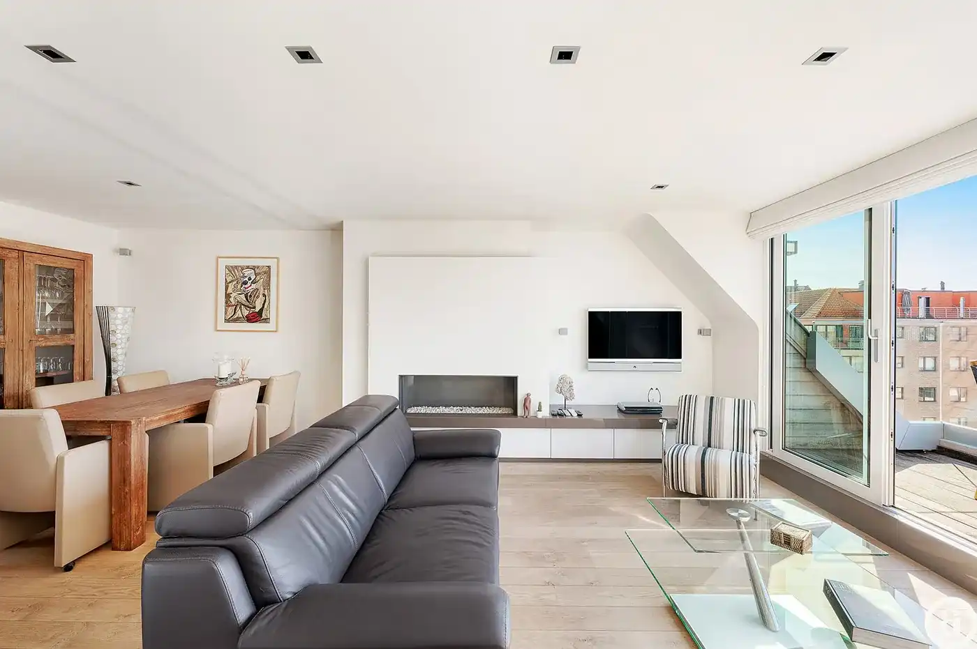 Moderne duplex met ruime terrassen nabij strand foto 8