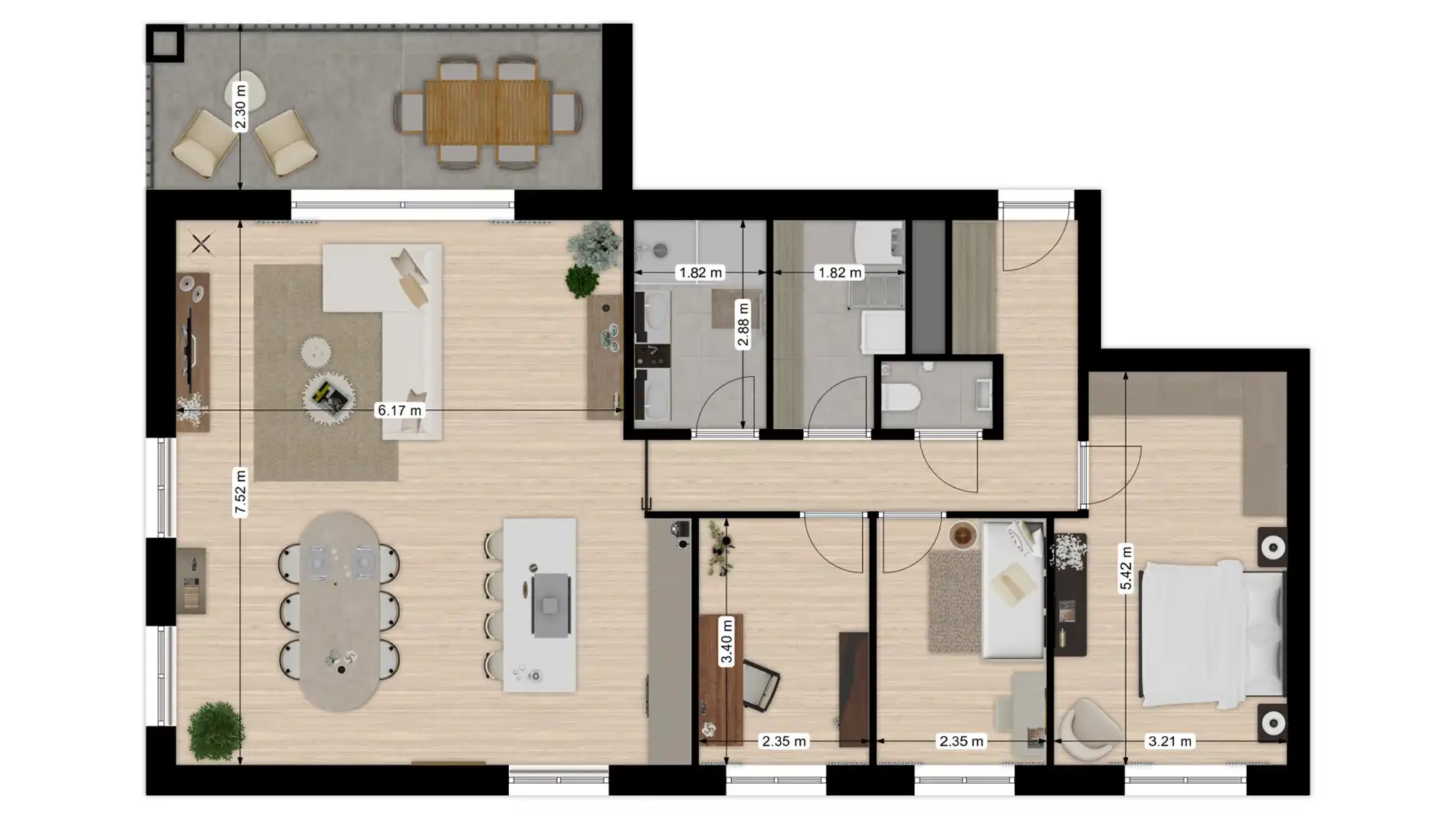 Drieslaapkamerappartement te koop in het hartje van Pelt! foto 22