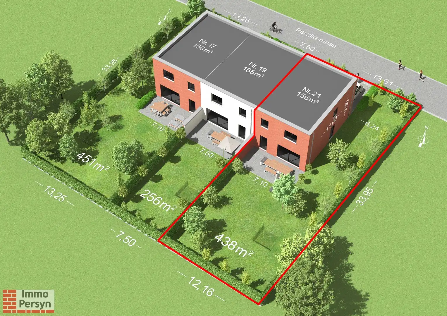 Ruime halfopen nieuwbouwwoning met tuin in de Perzikenlaan foto 2