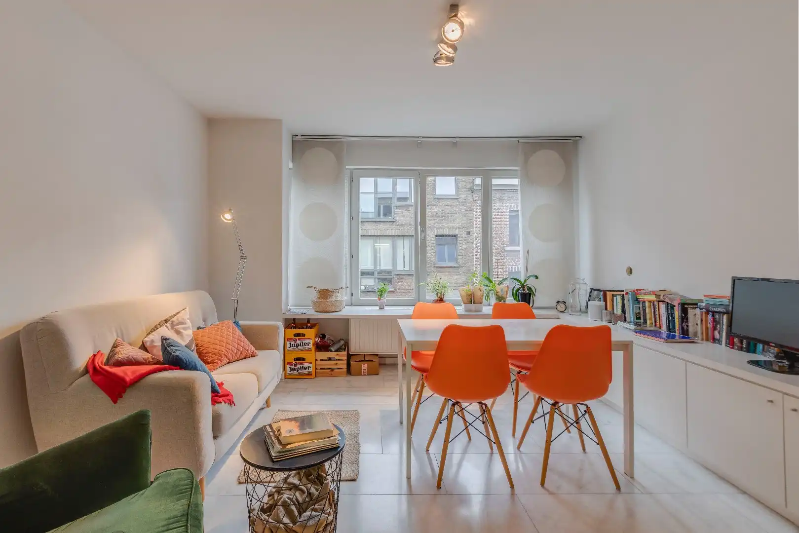 Zeer ruim 1-slaapkamer appartement met bureauruimte te  centrum Gent foto 3