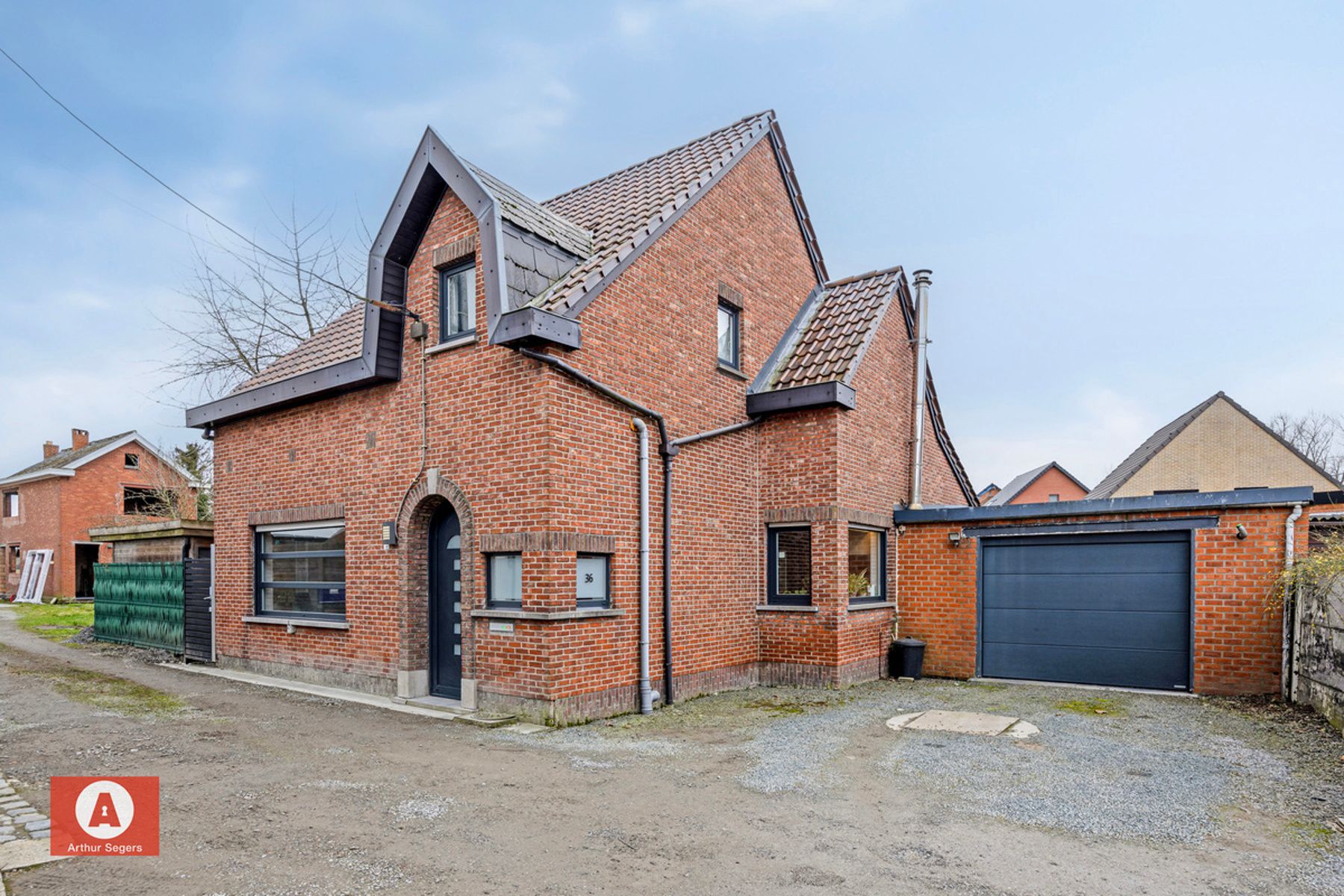 Hoofdfoto van de publicatie: Vrijstaande woning in 2e orde in het landelijke Steenhuffel