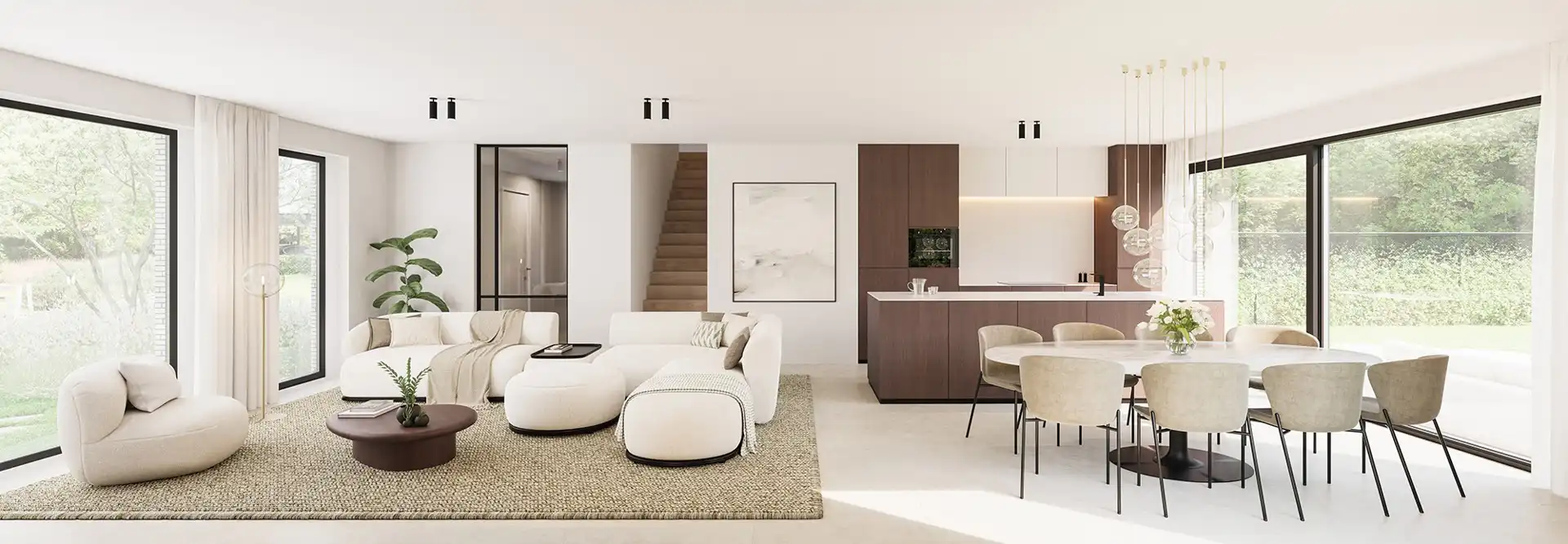 Nieuwbouwwoning op afgesloten domein foto 4