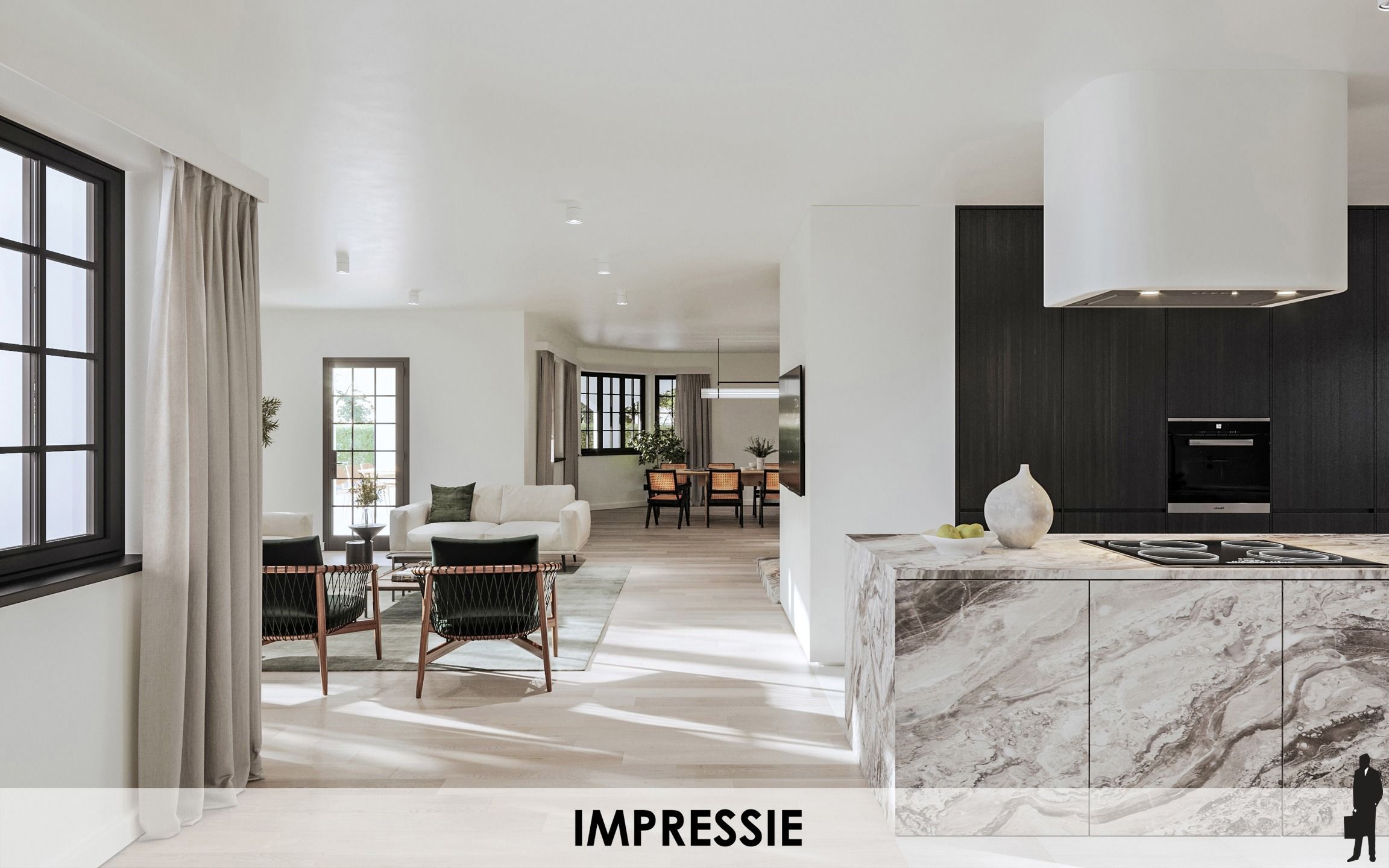 In Vriesdonk, rietgedekte karaktervolle villa met authentieke elementen, prachtige parktuin, hoge plafonds en veel verbouwingspotentieel!  Grondoppervlakte  is ca. 9127m². foto 3