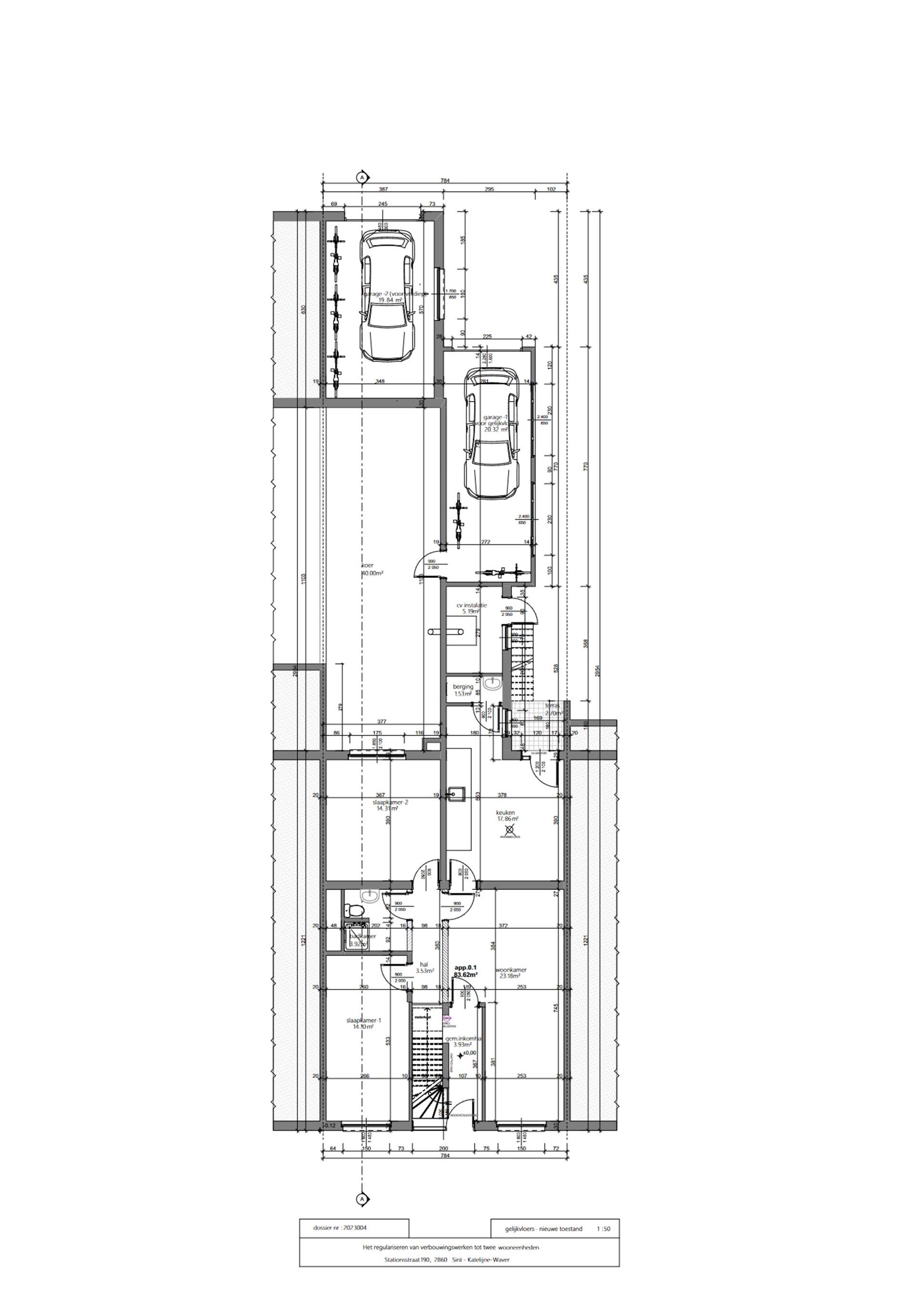 Opbrengsteigendom: 2 appartementen & 2 garages foto 24