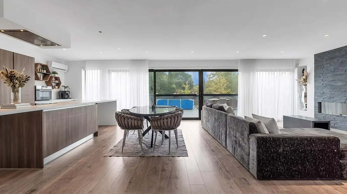 Exclusief appartement met luxueuze open keuken en terras van 110 m² in Maasmechelen. foto 3
