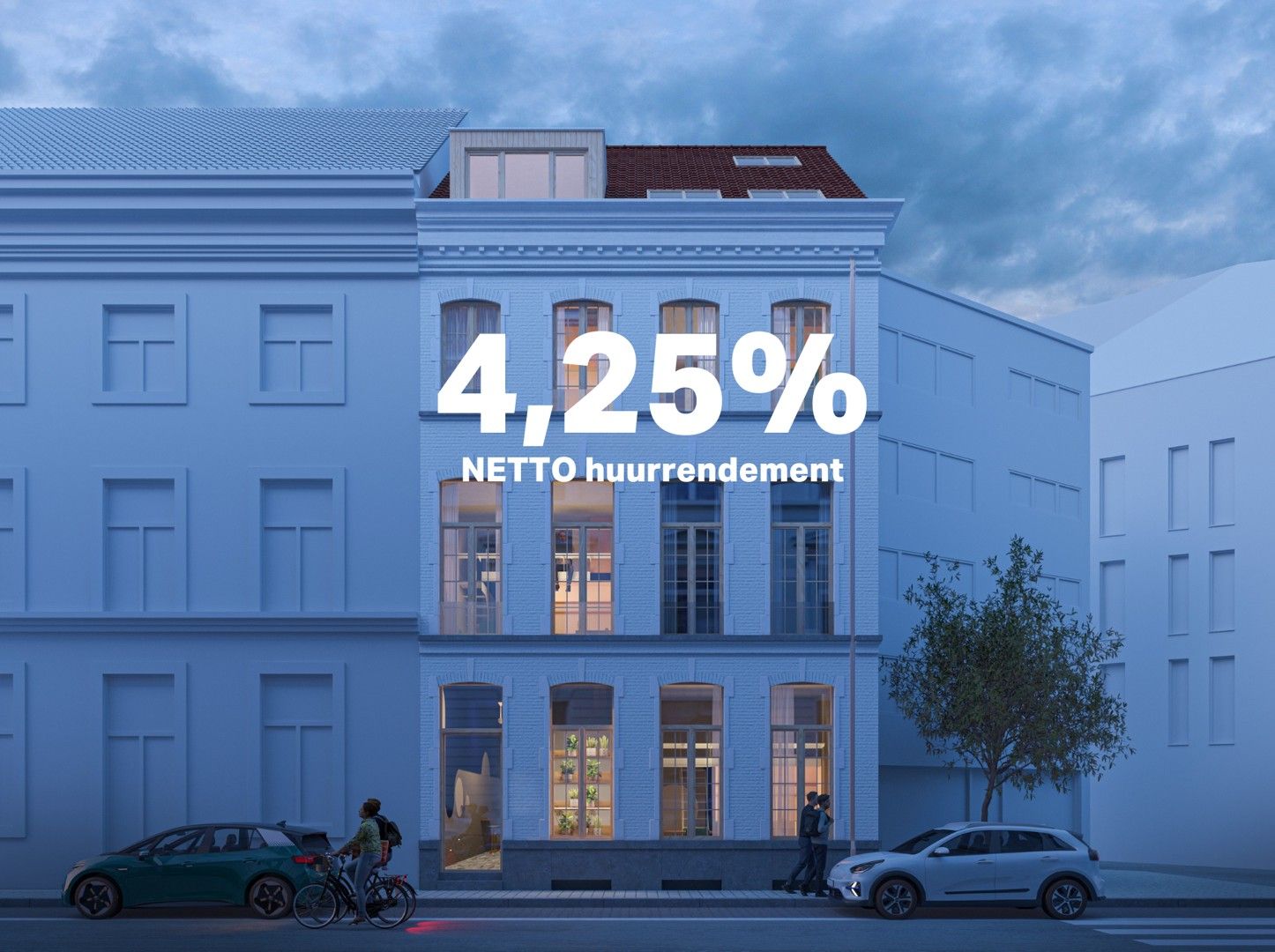 Topinvestering in Gent: 4,25% - 4,60% NETTO huurrendement foto {{pictureIndex}}