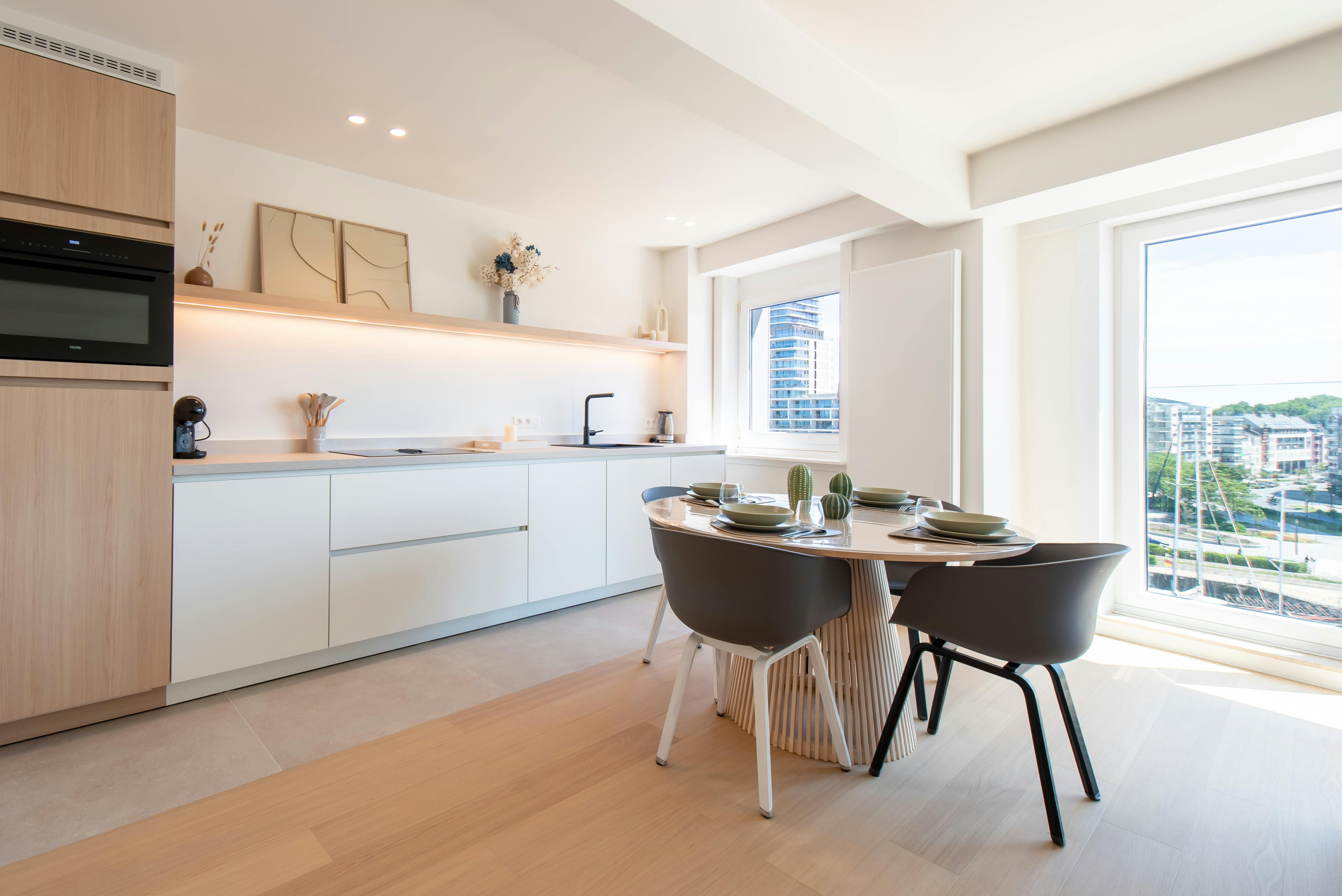 Schitterend appartement met magnifiek uitzicht op de haven van Oostende foto 4