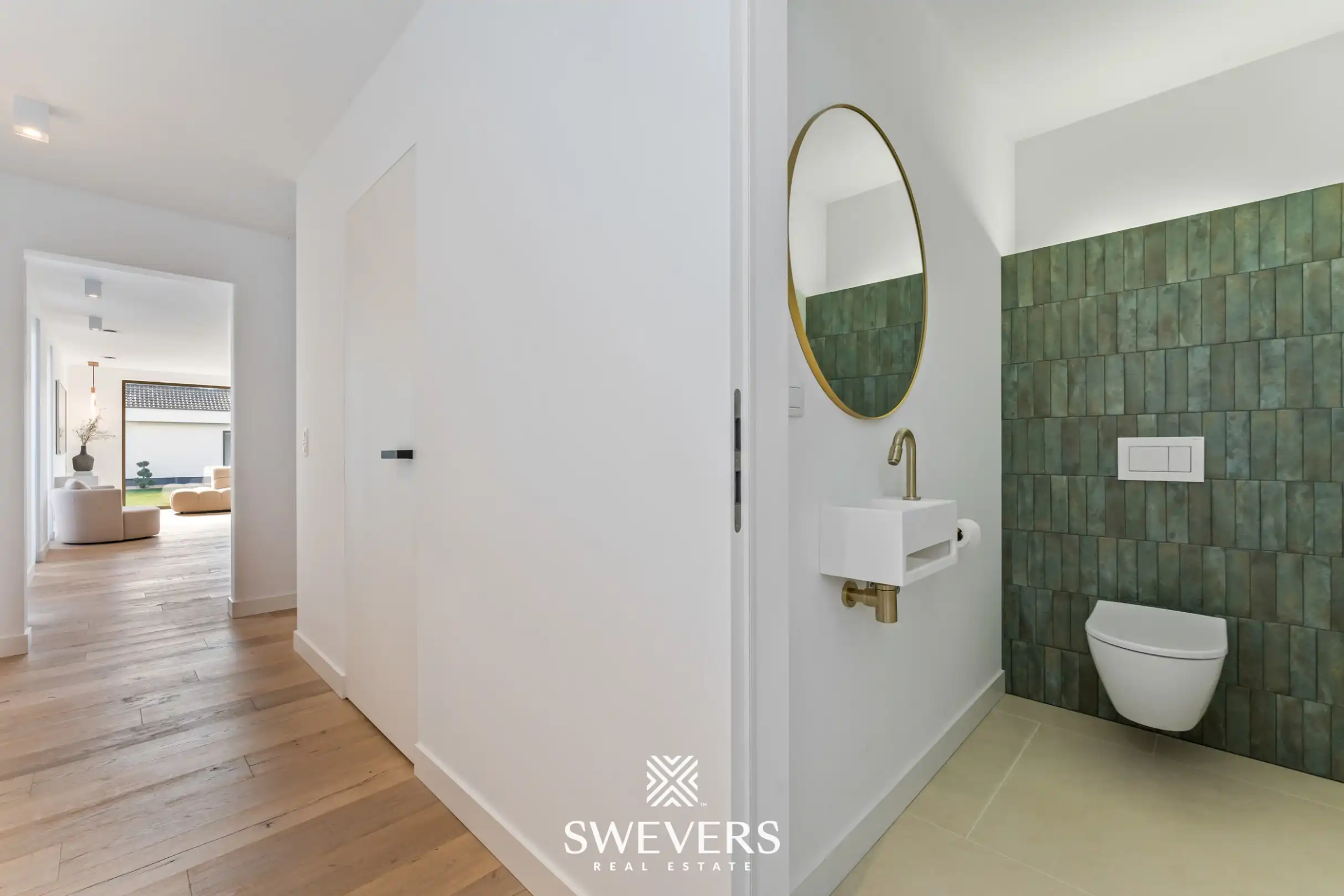 Moderne architectenwoning met hoogwaardige afwerking en zwembad in Paal foto 12