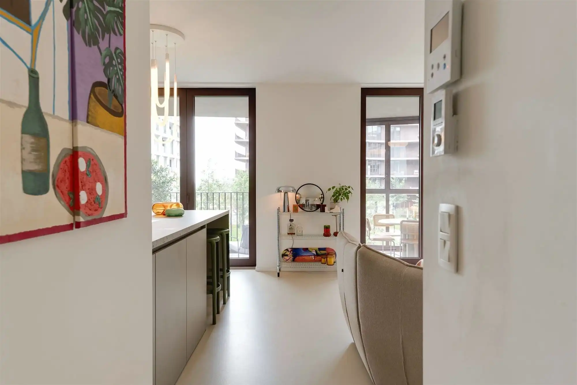 Hoogwaardig afgewerkt appartement met twee slaapkamers foto 13