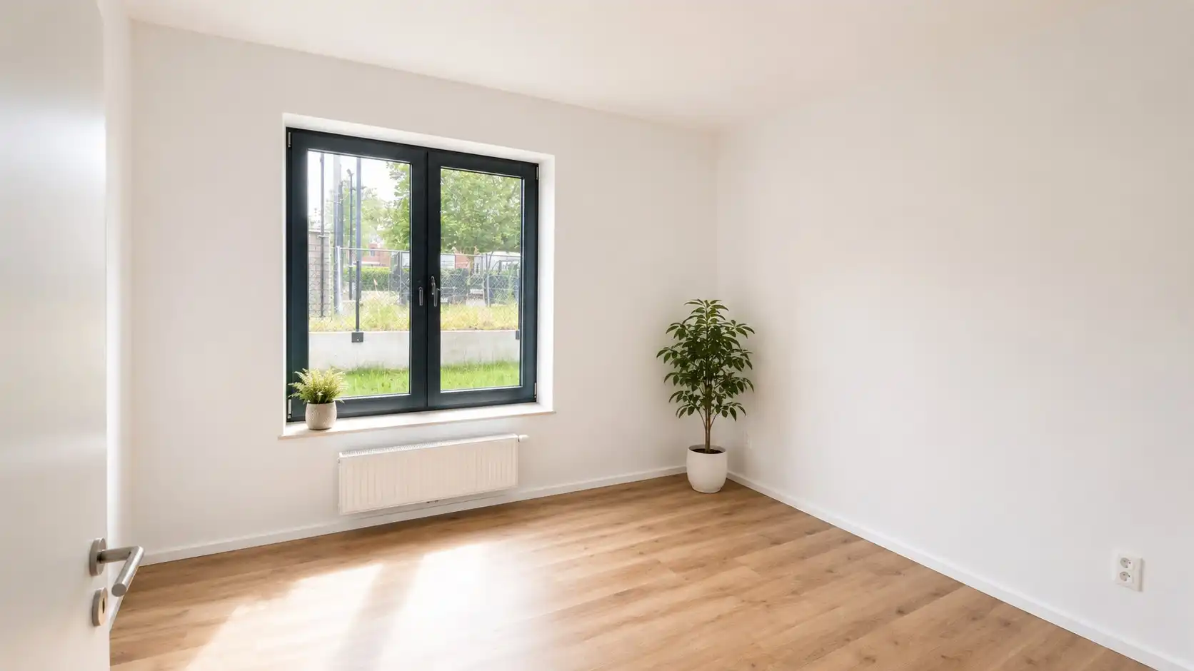 Ruim gelijkvloers appartement centrum Lokeren met terras en tuintje foto 6