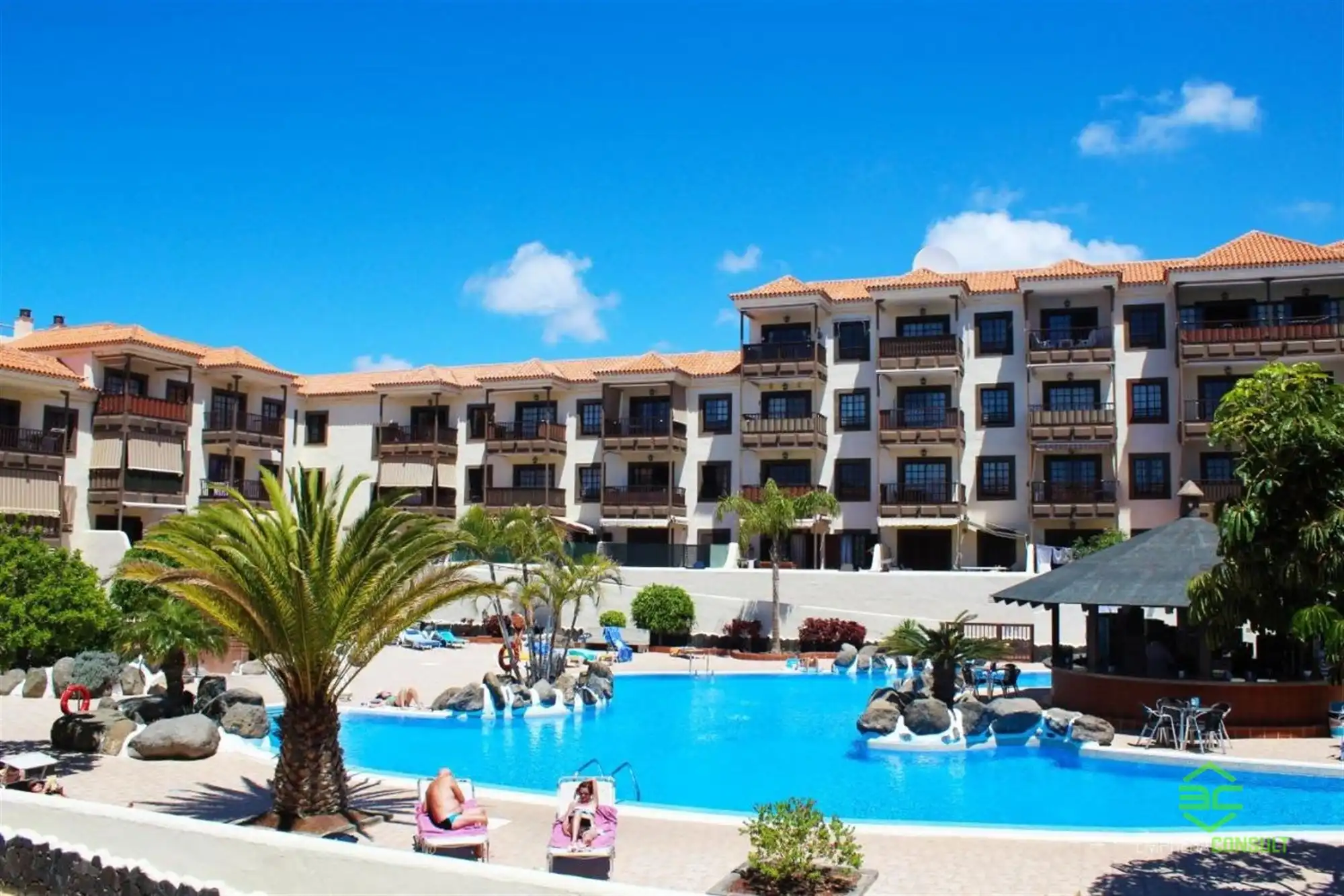 Gelijkvloers appartement met 1 slpk, tv-vlaanderen en wifi in Tenerife foto 16