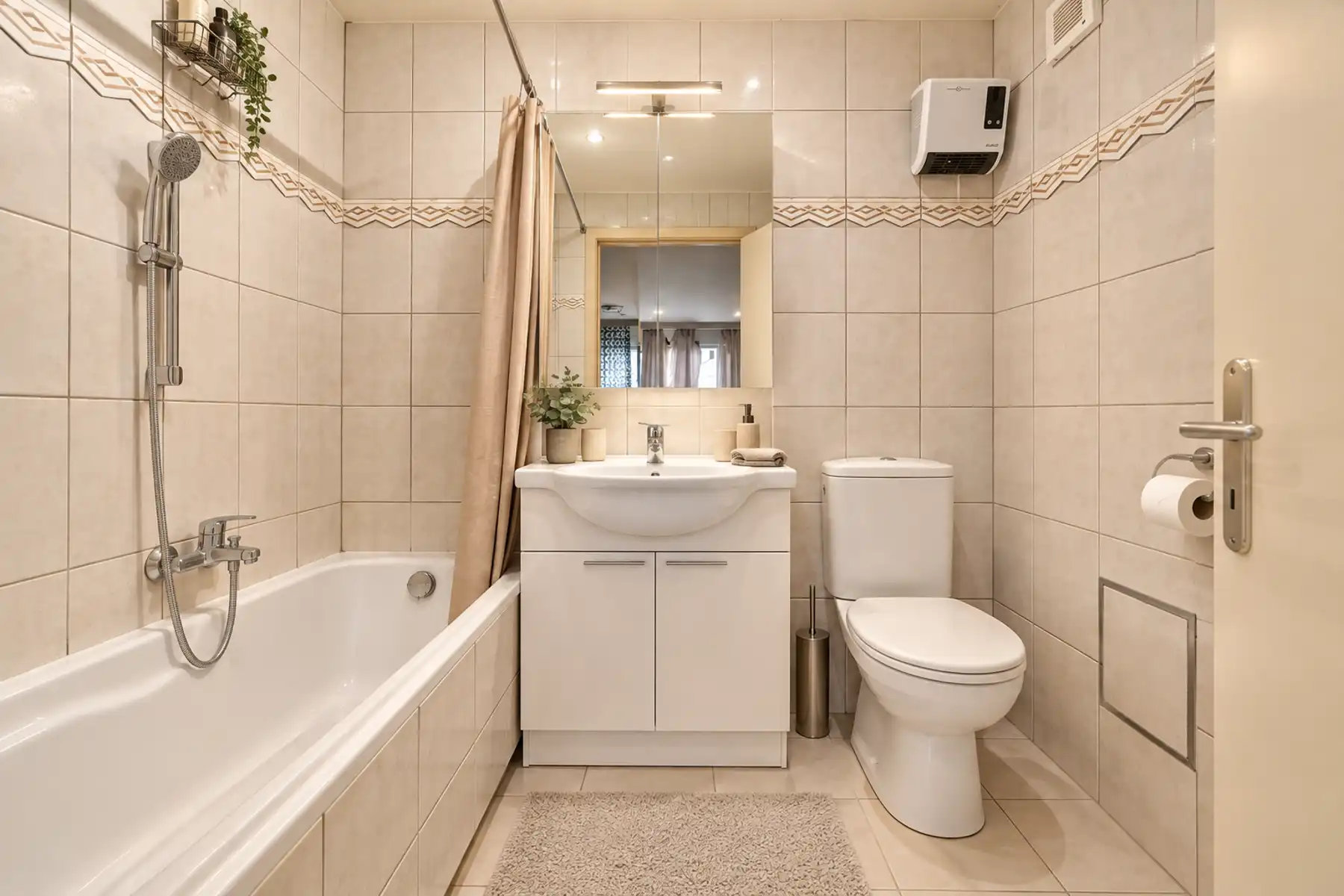 Instapklaar 1-slaapkamer appartement met terras en berging en garage. foto 10