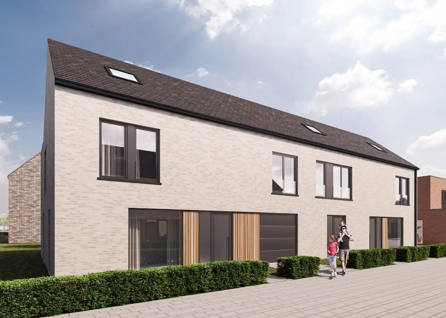 Moderne nieuwbouwwoningen te Roeselare! foto {{pictureIndex}}
