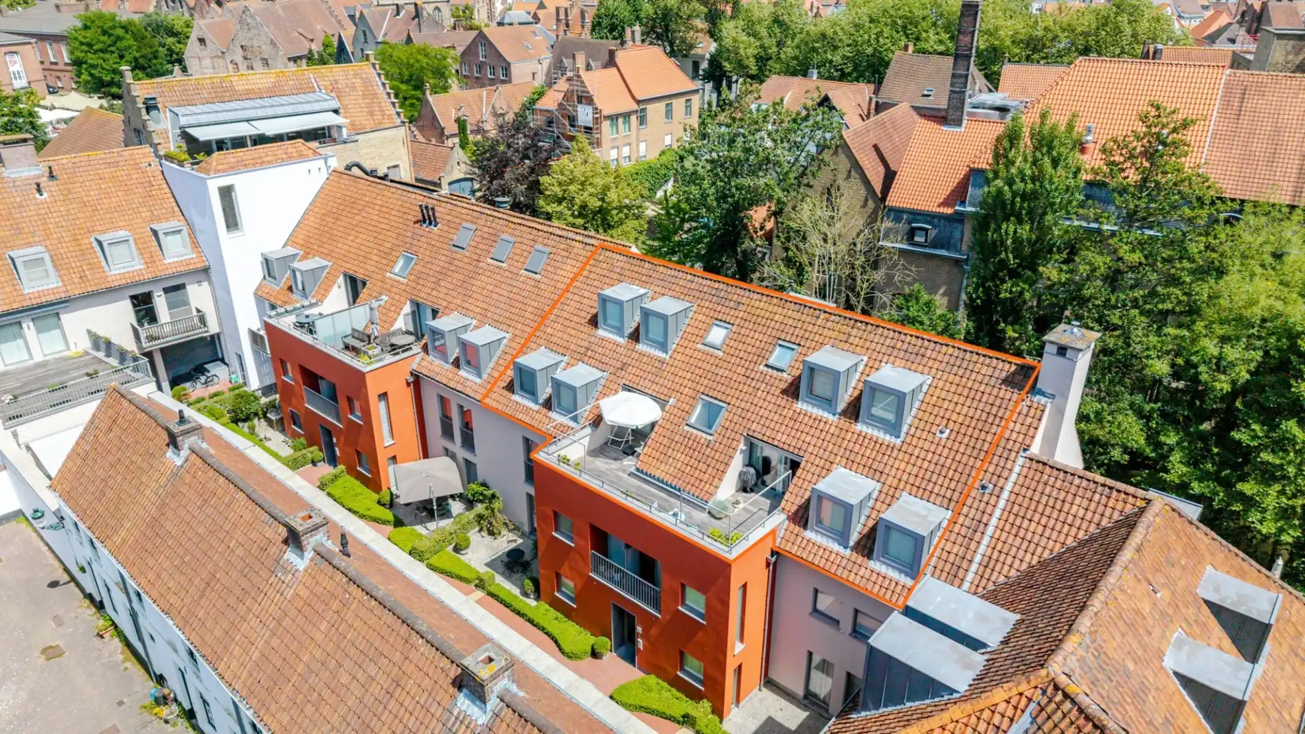Exclusief dakappartement aan de Brugse reien foto 27