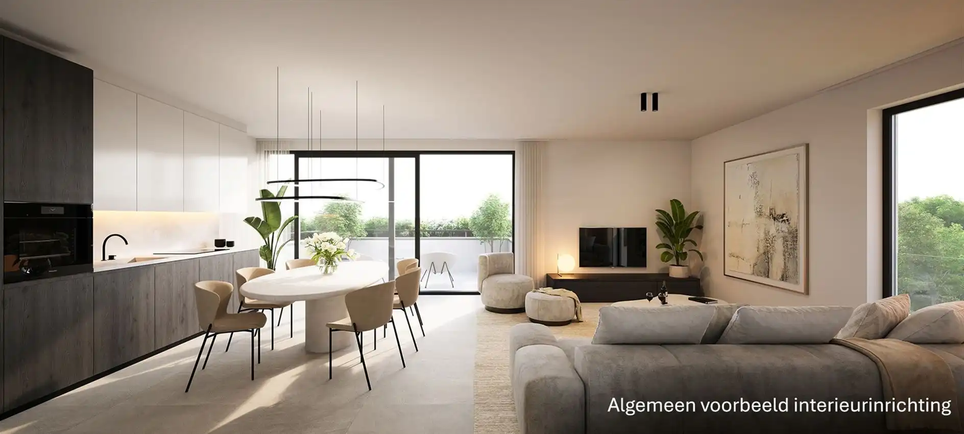 Gelijkvloers 3slk villa-appartement met westterras foto 7