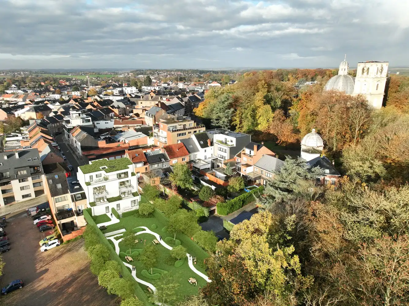 Nieuwbouw energiezuinig app. met 2 slpkrs foto {{pictureIndex}}