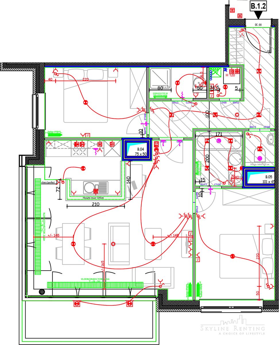 LICHTRIJK - Appartement 2 kamers (NAVO area) foto 17