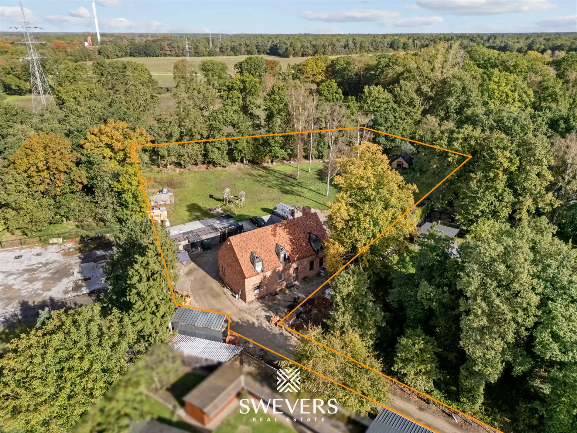 Landelijke nieuwbouw-villa (casco) op een uitzonderlijk perceel van 45a70 in Helchteren foto 29