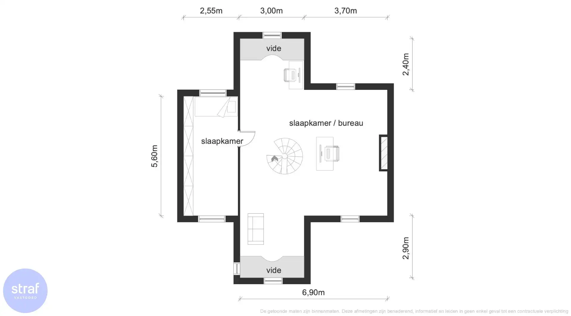 Penthouse met terras en zicht op de kathedraal in hartje Antwerpen foto 25