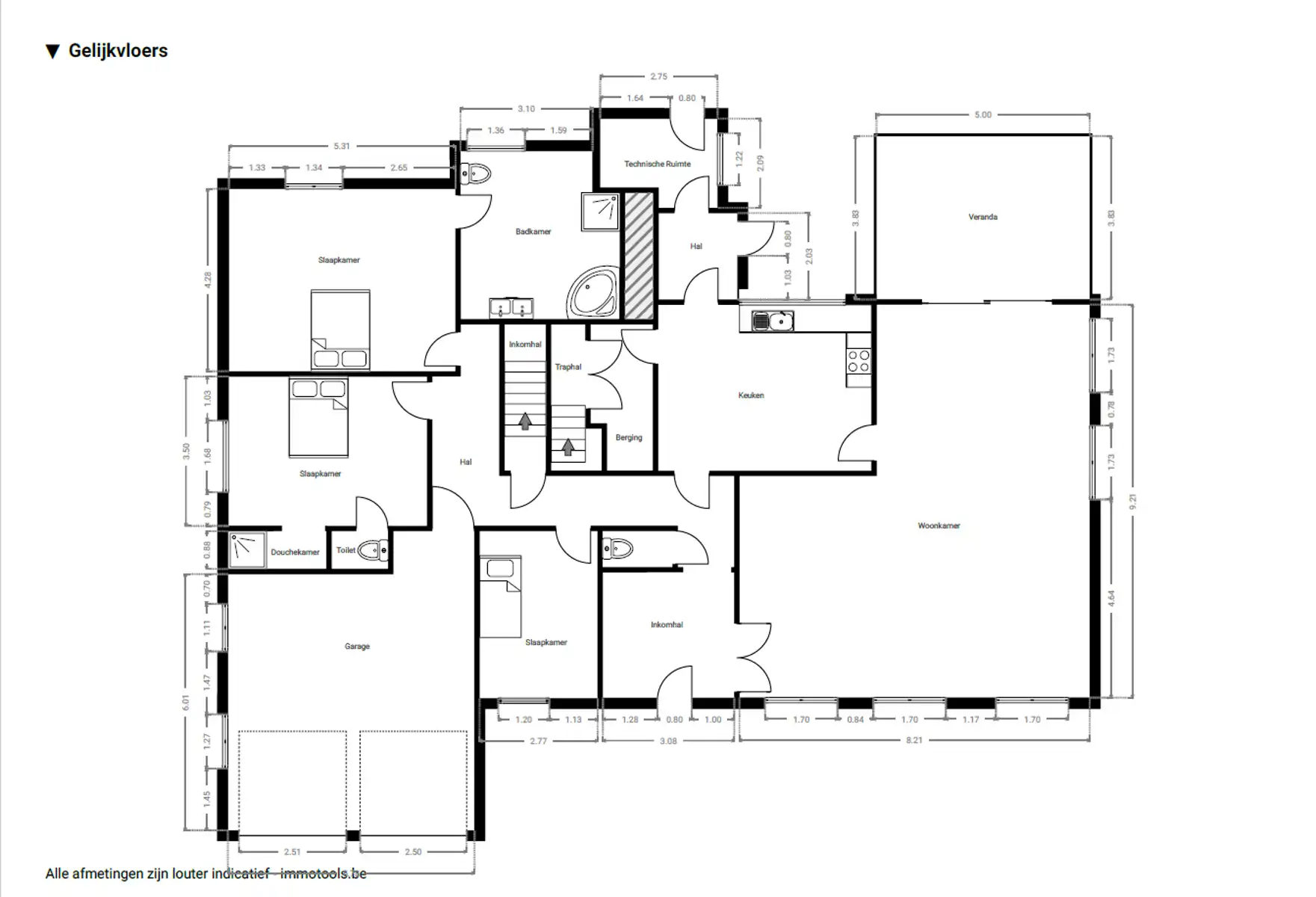 Ruime te renoveren  gelijkvloerse villa met vrij uitzicht foto 16