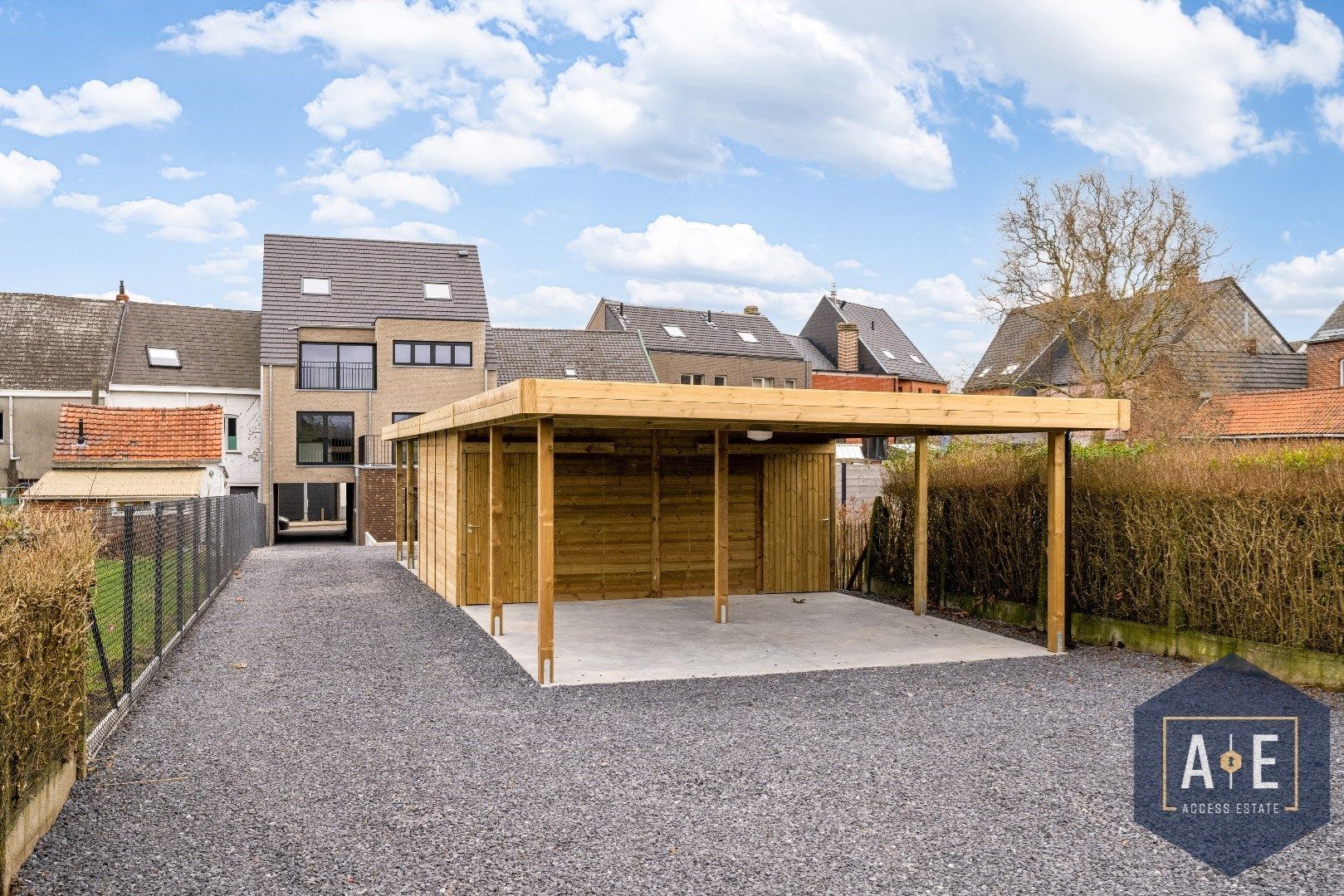 HERZELE - Nieuw duplex-appartement op de 2e verdieping met terras, buitenberging en carport te huur! foto 8