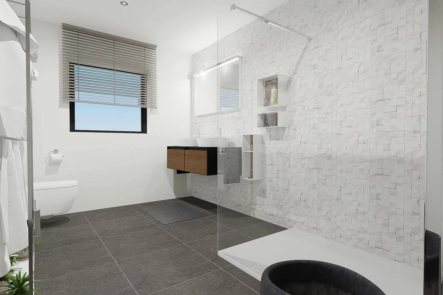 Nieuwbouwappartement (1st + 2de verd.) met 3 slaapkamers en mooie terrassen. foto 16
