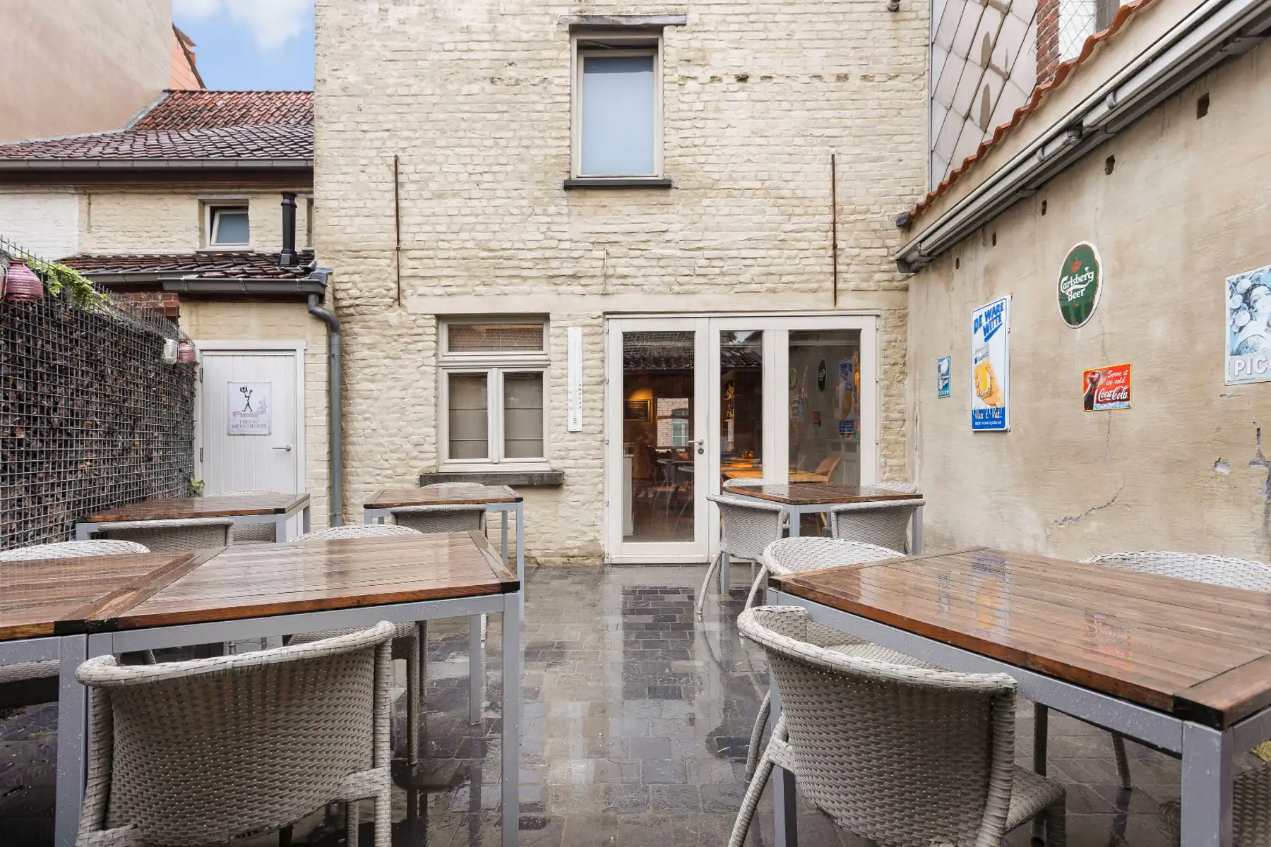 Handelspand met woonst te centrum Lede. foto 8