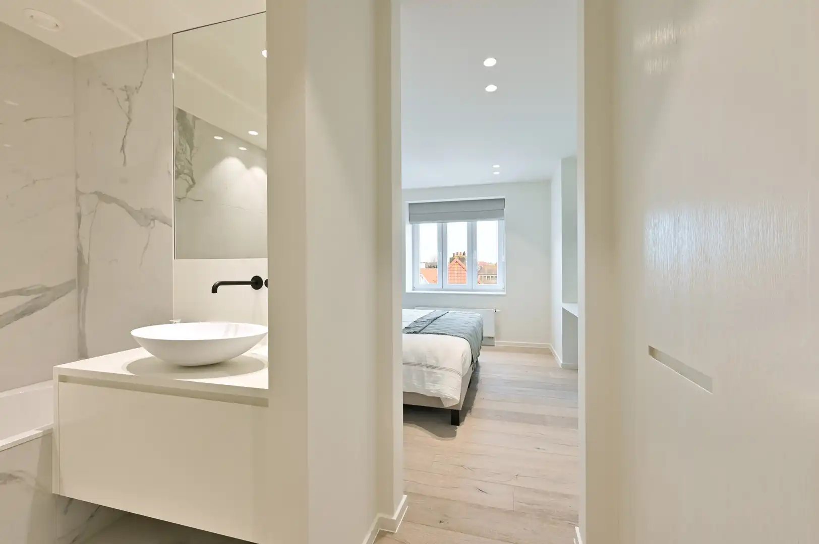 Gerenoveerd hoekappartement, heel rustig gelegen te Knokke,  genietend van een uitgestrekt zicht op het Zegemeer. foto 23