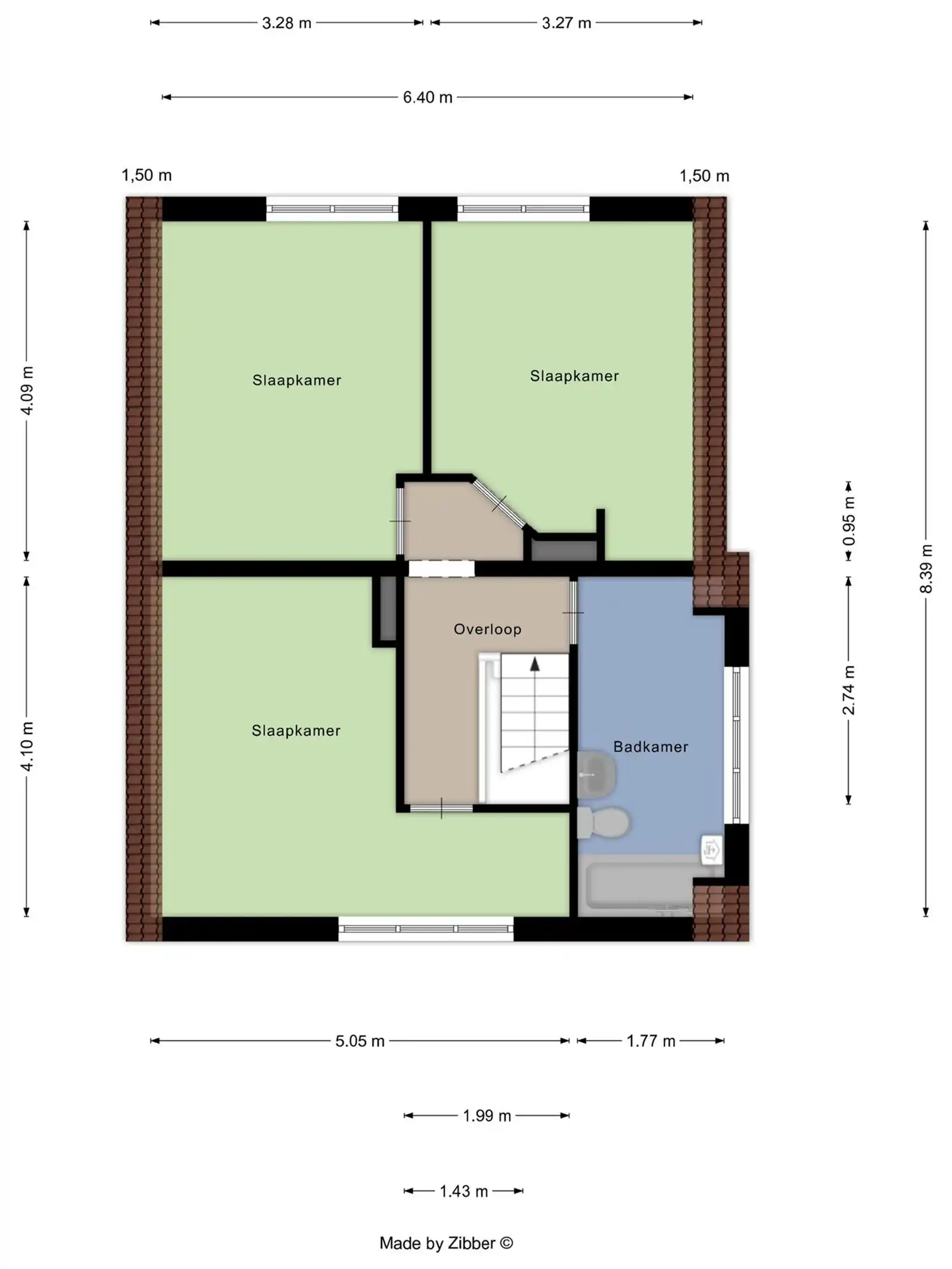 Alleenstaande woning met omringde tuin foto 11