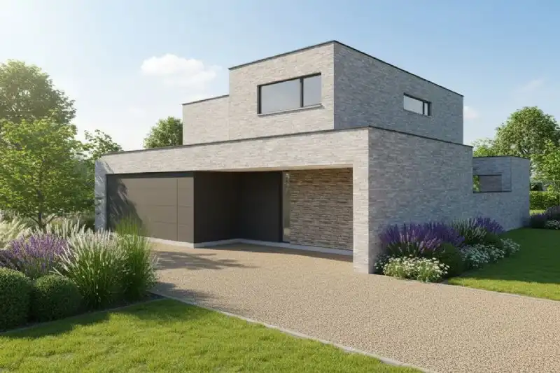 Nieuw te bouwen alleenstaande woning te Diksmuide. foto {{pictureIndex}}