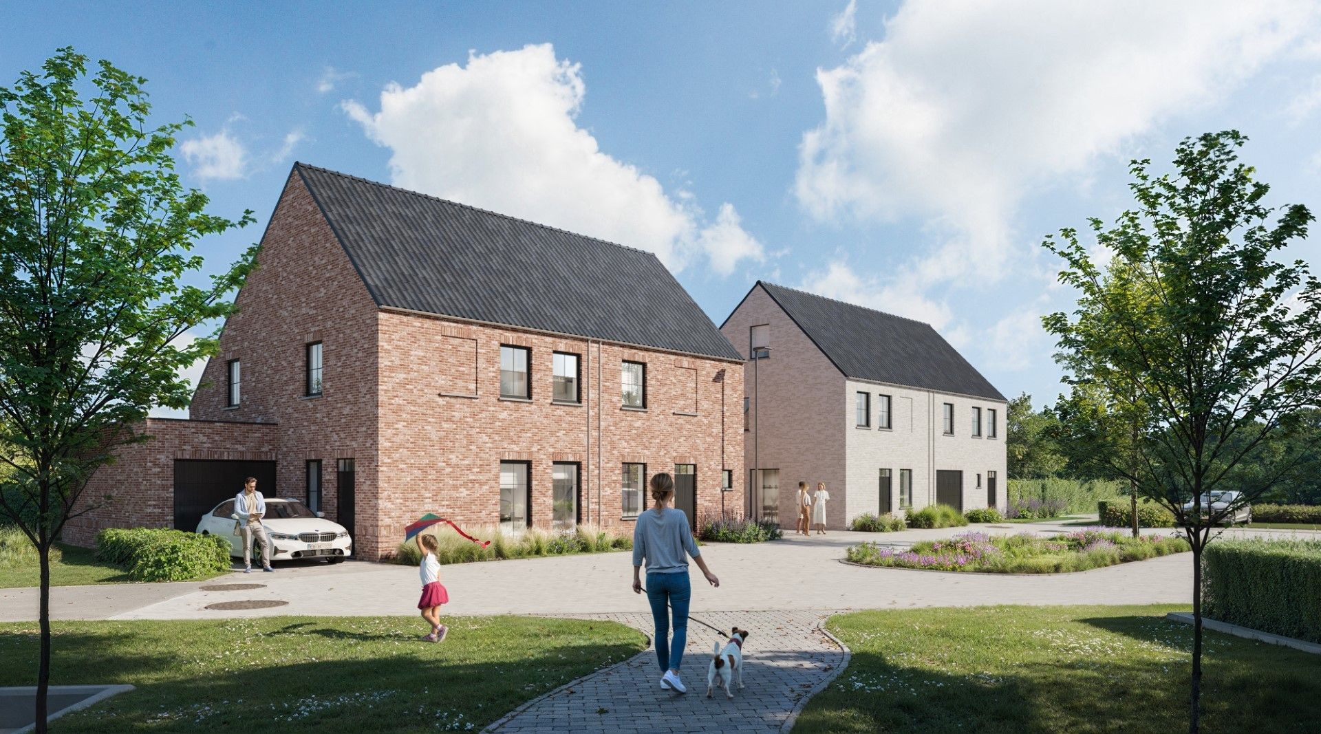 Ruime energiezuinige halfopen bebouwing met 4 slpk’s foto {{pictureIndex}}
