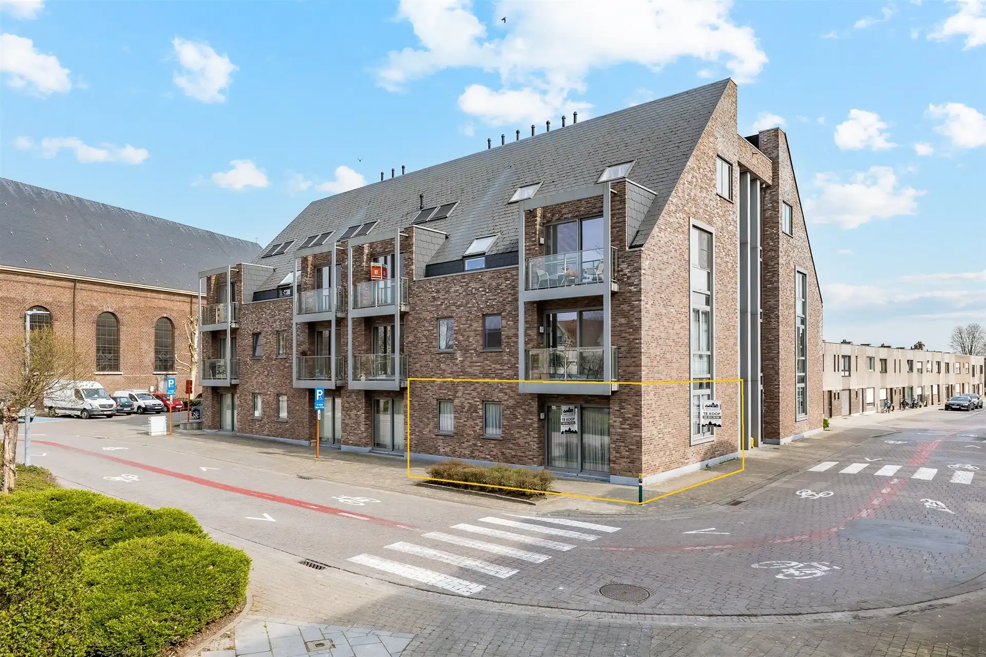 Gelijkvloers appartement hartje Melle foto {{pictureIndex}}