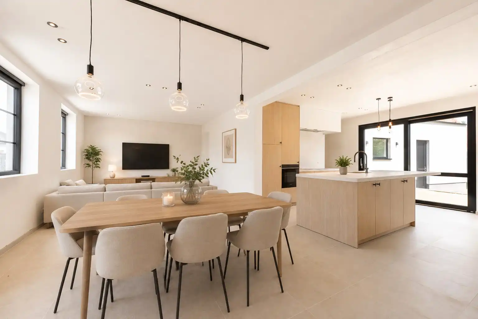 PRACHTIG TOTAAL GERENOVEERDE GEZINSWONING MET 3 SLAAPKAMERS foto 2