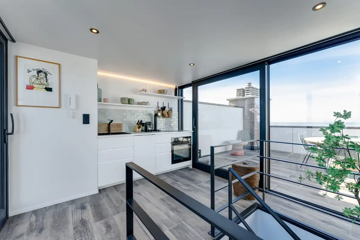 Ruim (172m²) dakappartement op de zeedijk met luxe afwerking foto 24