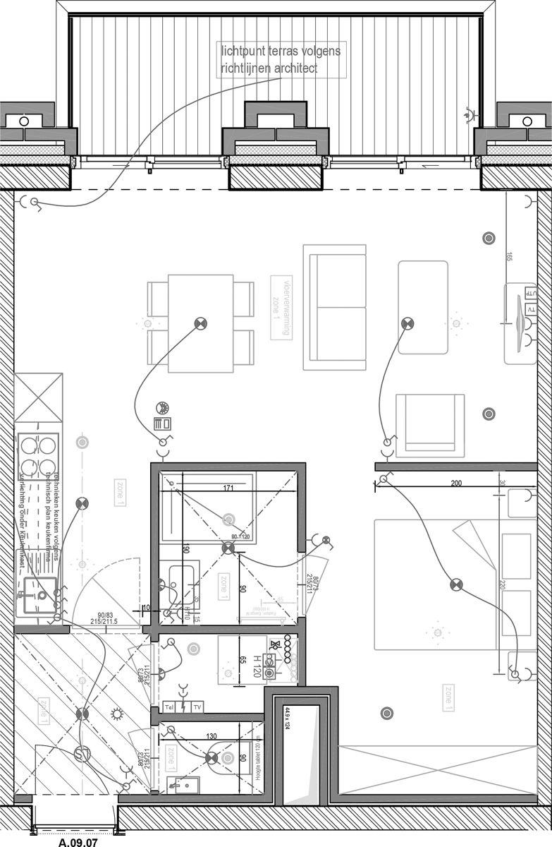 Gezellig 1-slaapkamer appartement met terras foto 12