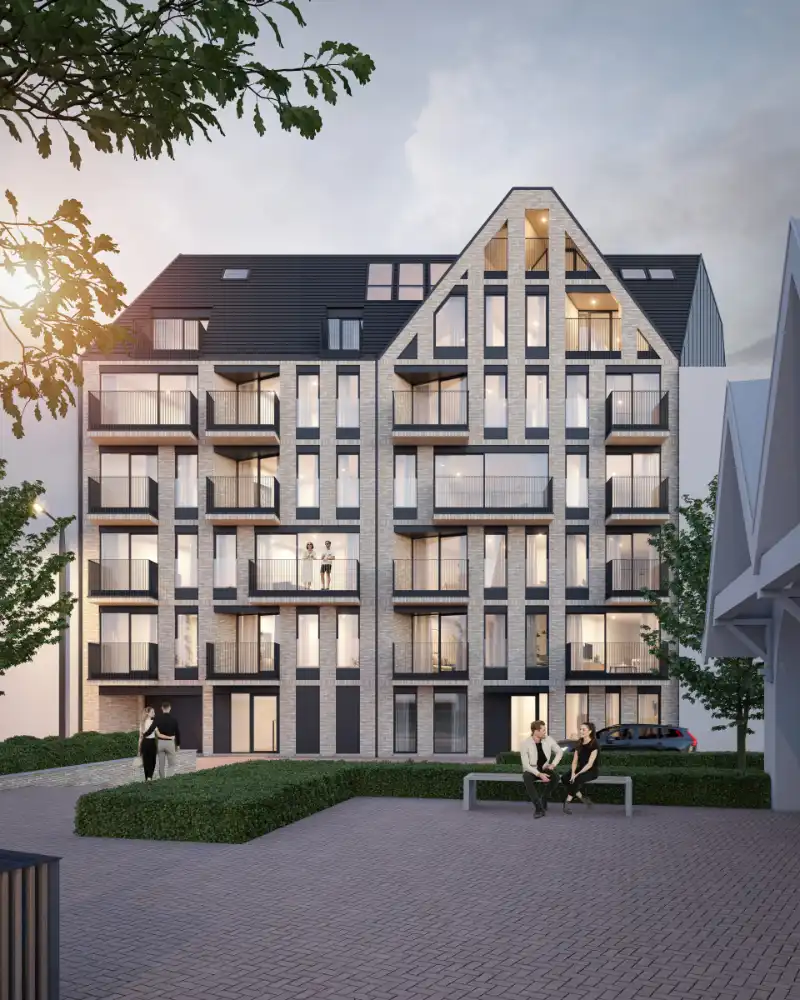 Nieuwbouwapp met 1 slpk vlakbij zee foto 5