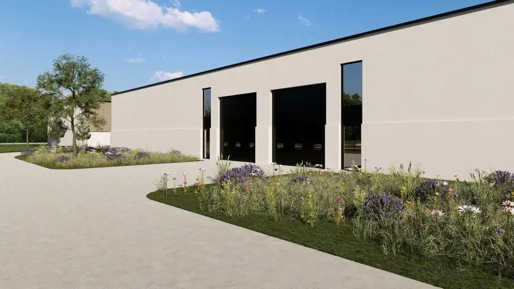 Nieuwbouw KMO-unit te koop in Bizzpark Doornzele foto 2