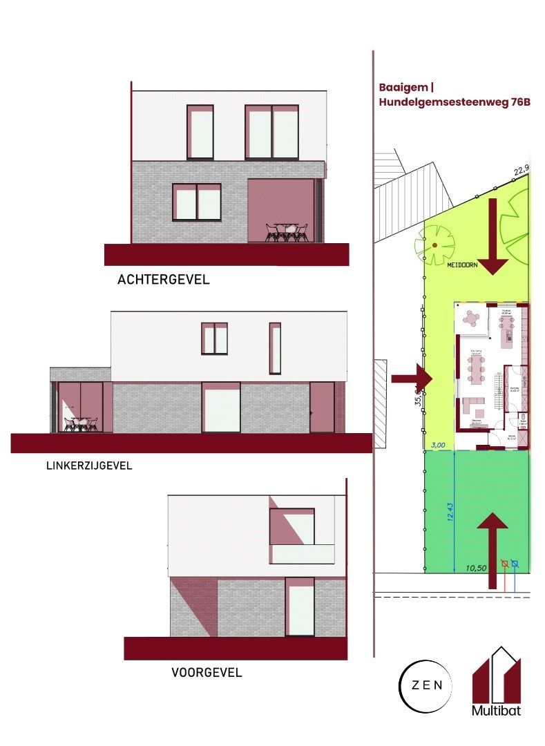 Moderne HOB (nieuwbouw) in 't mooie Baaigem foto 4